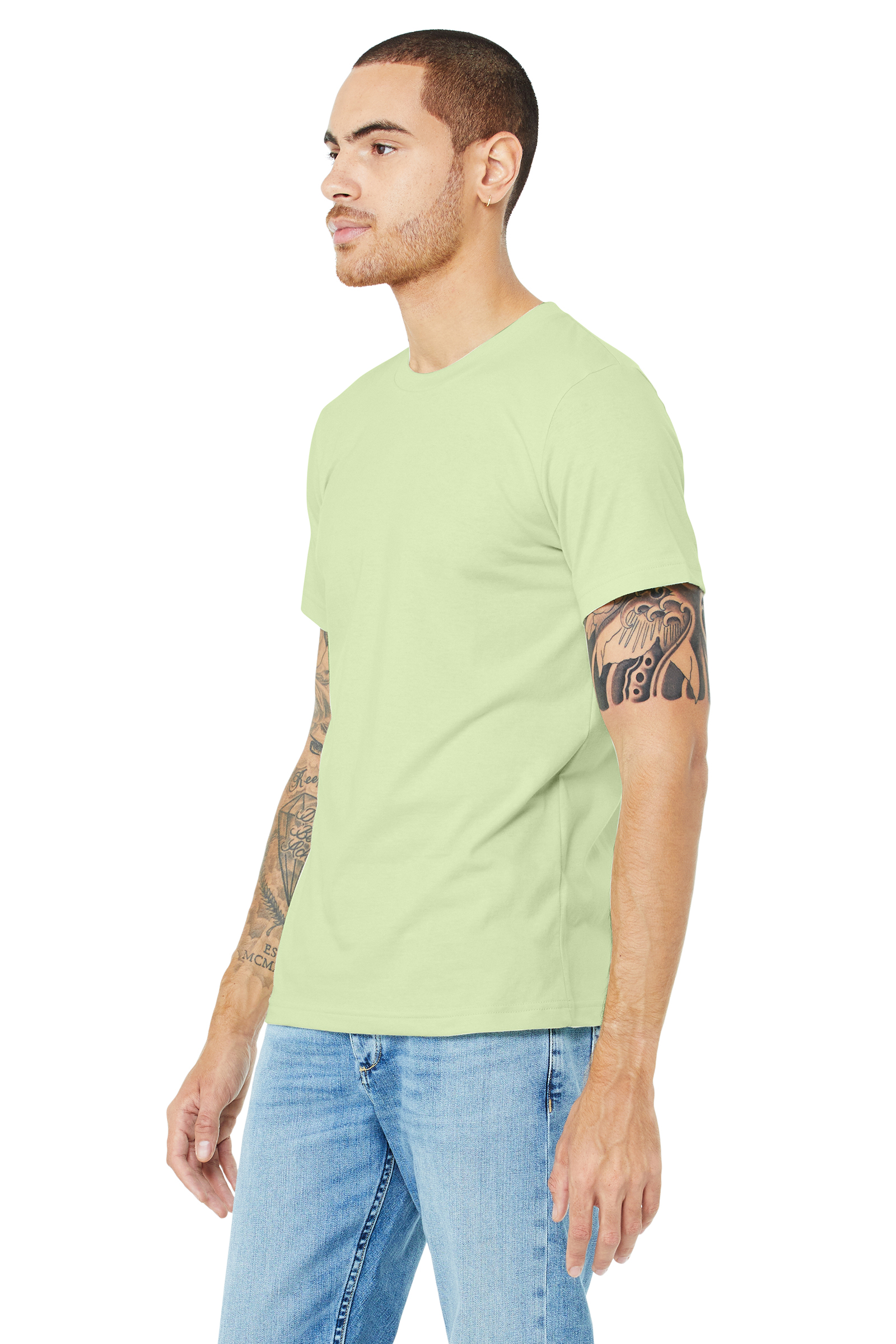 Bella + Canvas 3001C Spring Green