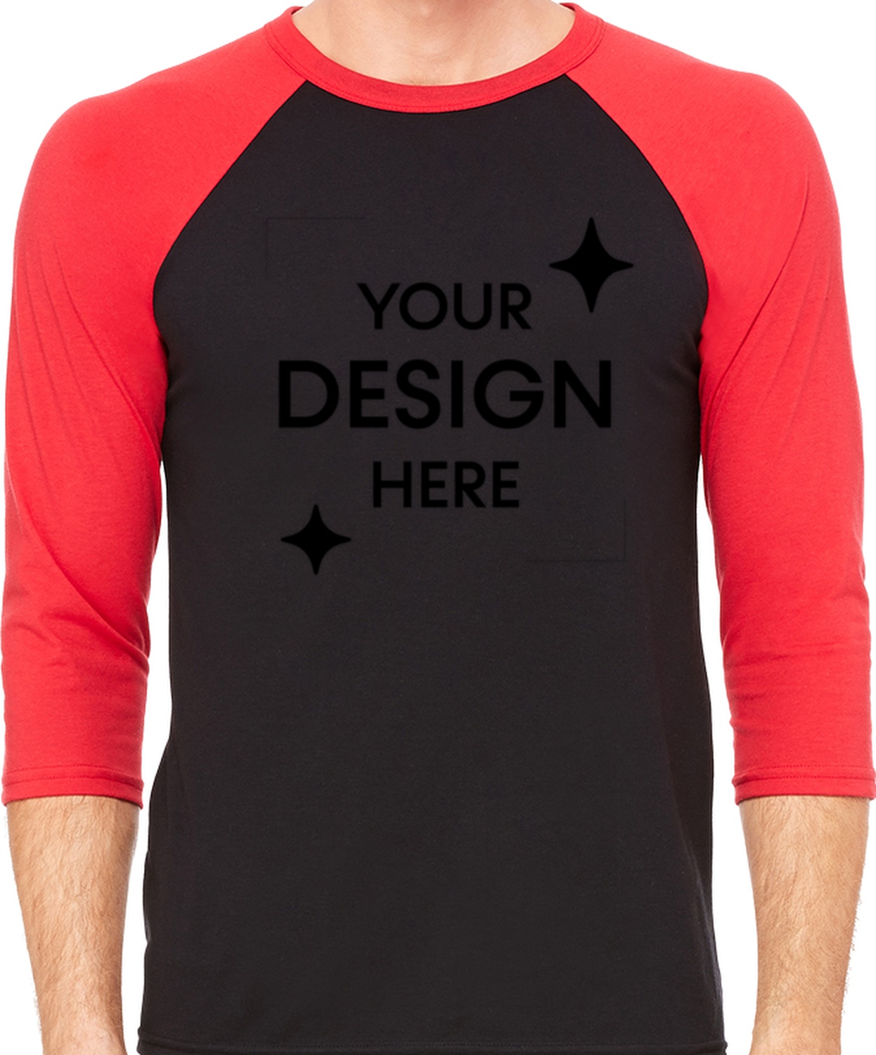 Unisex 3/4-Sleeve Baseball T-Shirt