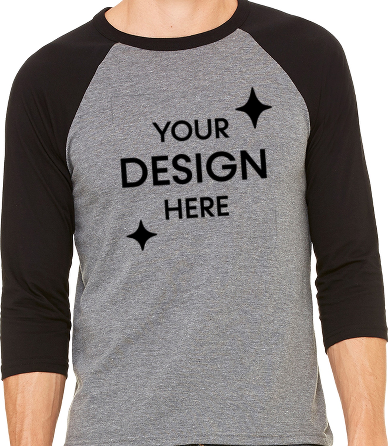 Unisex 3/4-Sleeve Baseball T-Shirt