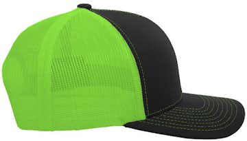 Pacific Headwear 0104PH Black / Neon Green