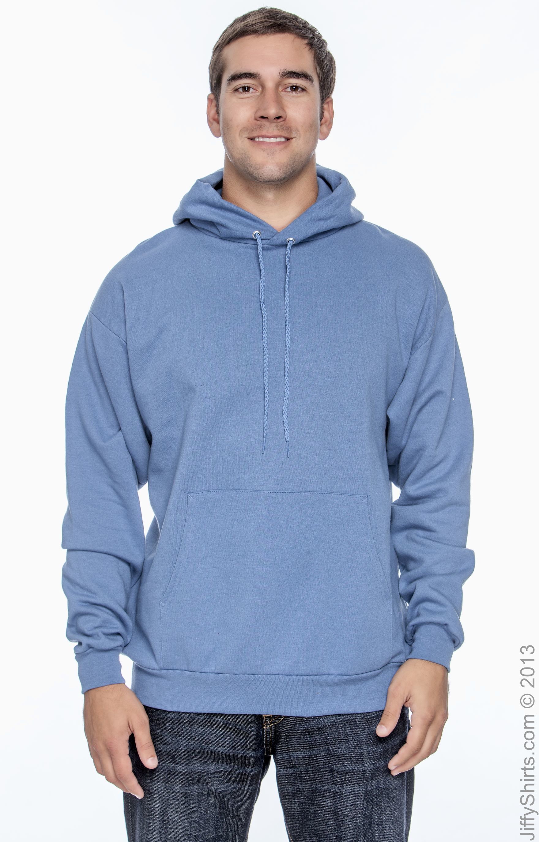 Hanes Ecosmart® 50/50 Pullover Hoodie P170 Denim | Jiffy