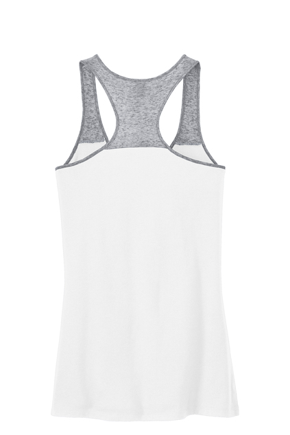 District DT265 White / Heather Nickel