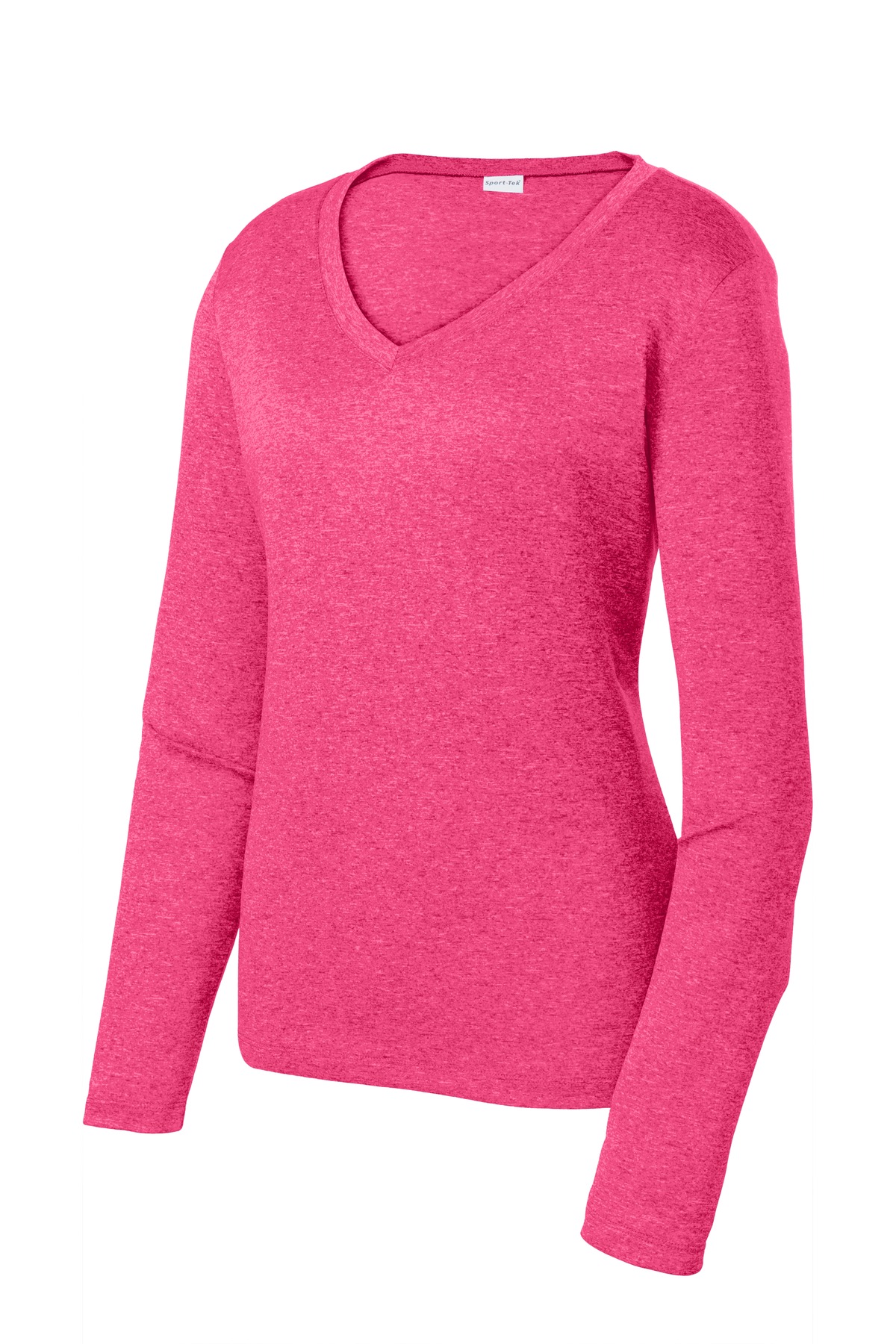 Sport-Tek LST360LS Pink Raspberry Heather