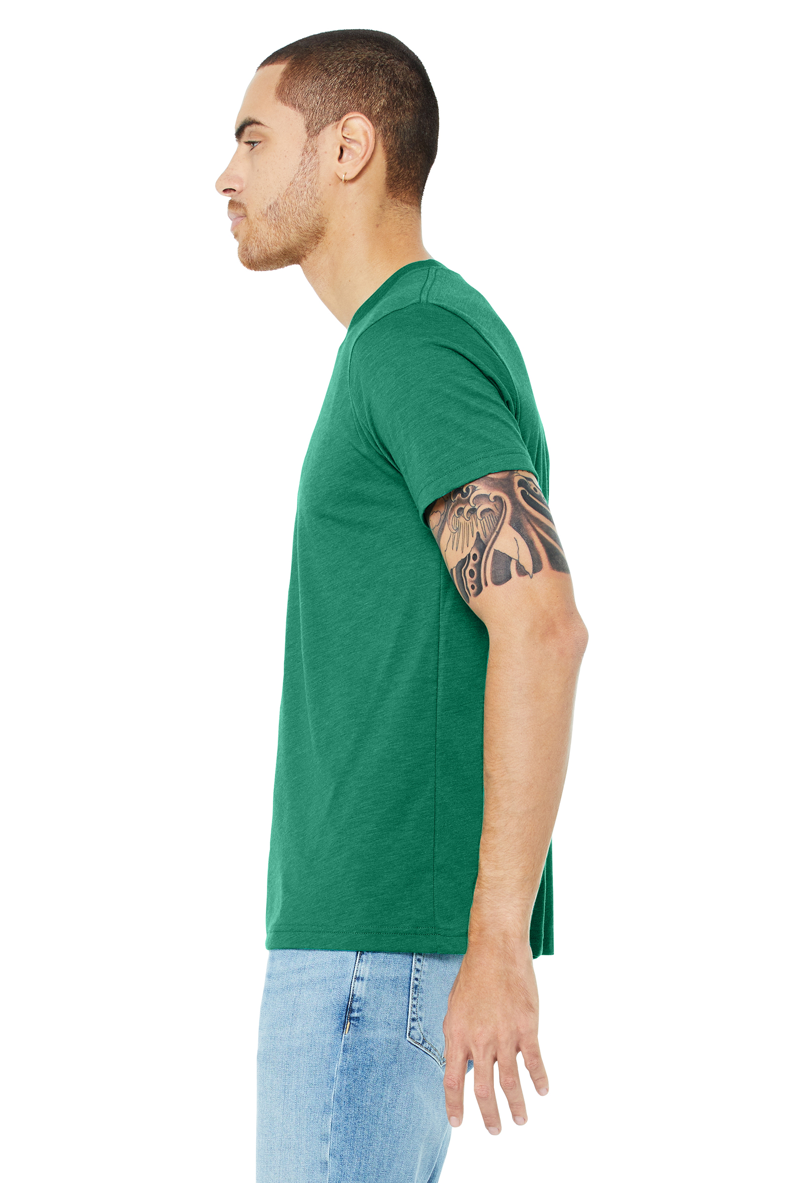 Bella + Canvas 3413C Kelly Triblend