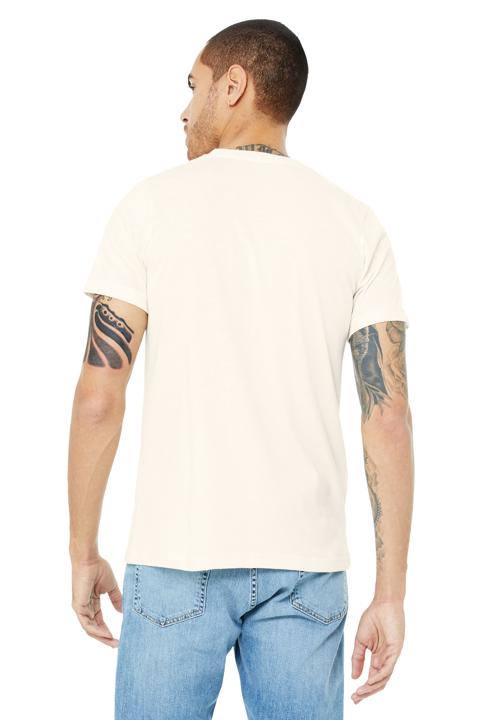 Bella + Canvas 3413C Solid Natural Triblend