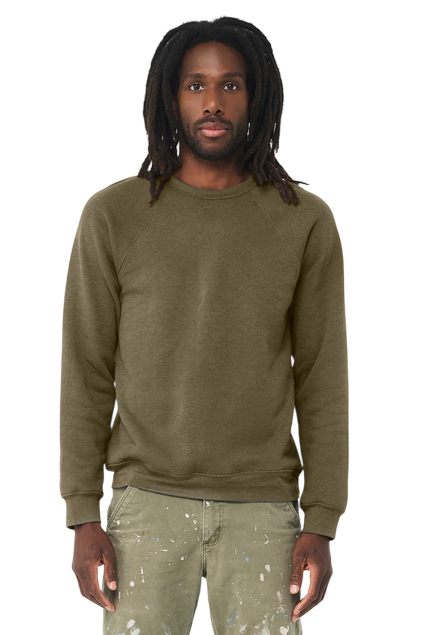 Bella + Canvas 3901 Heather Olive