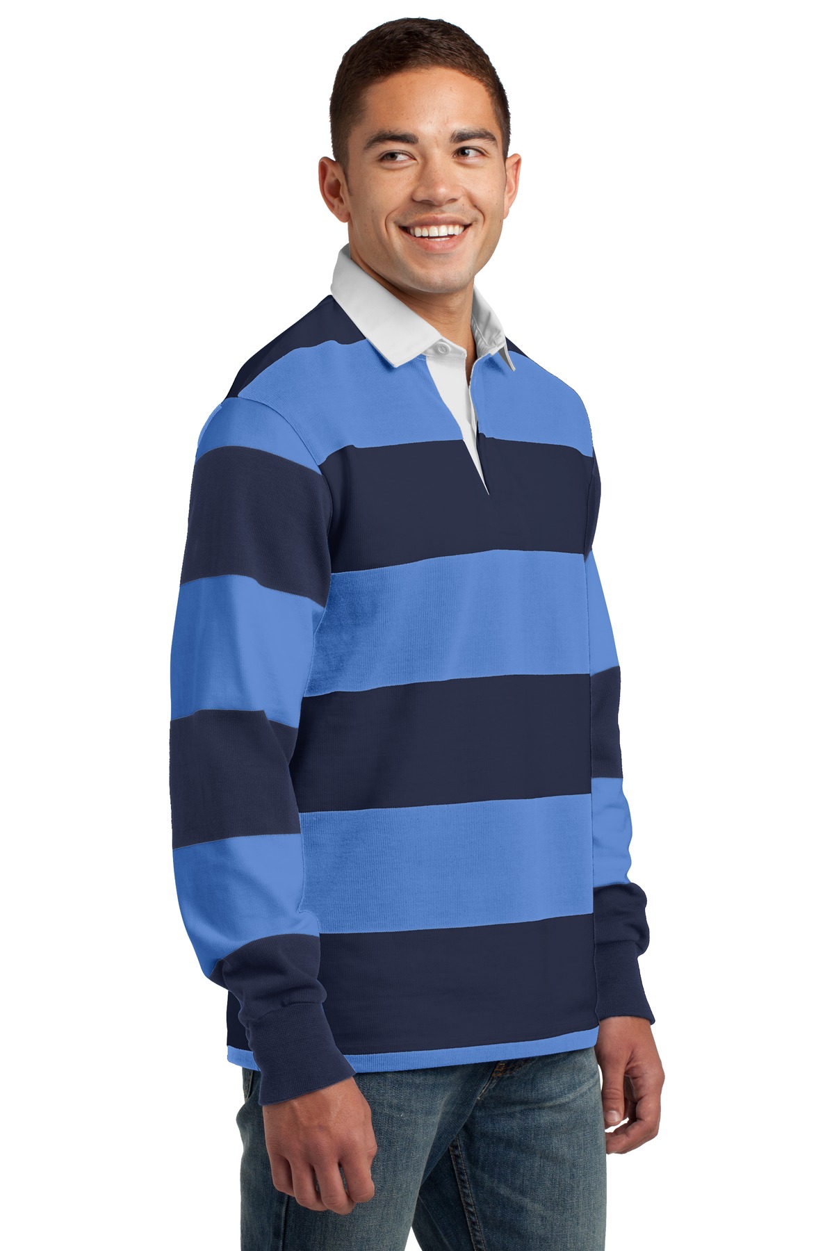 Sport-Tek ST301 True Navy / Carolina Blue