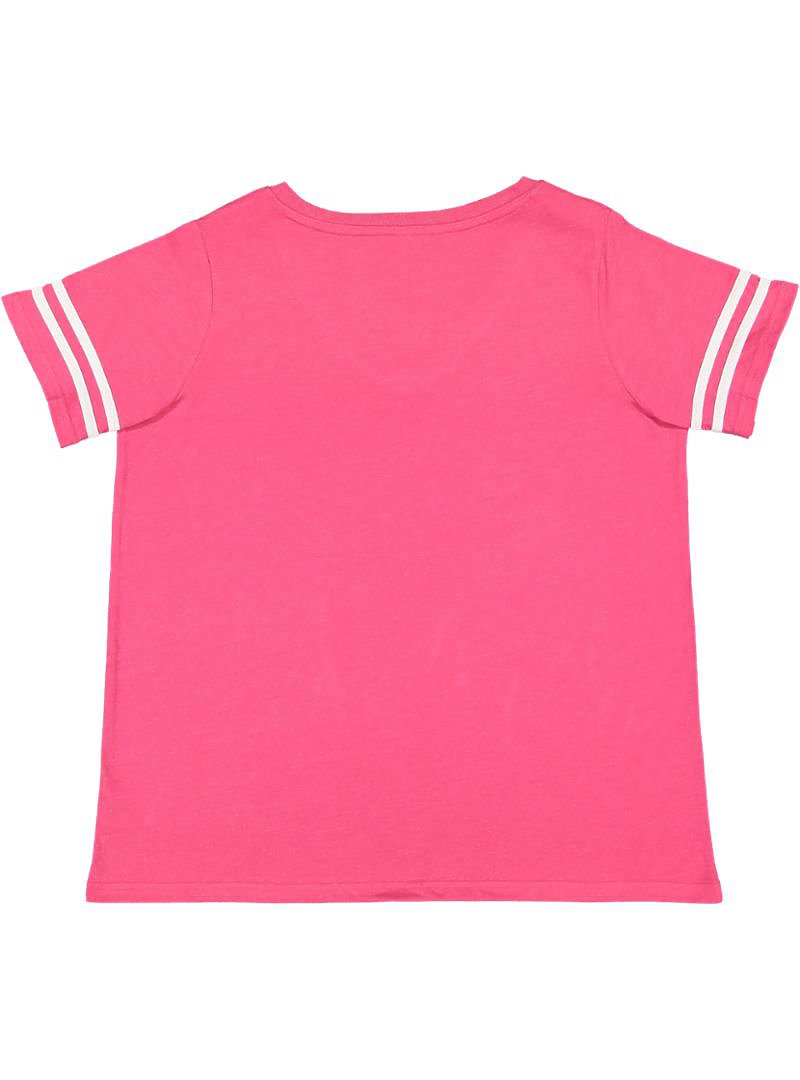 LAT 3837 Vintage Heather Pink / Bd White