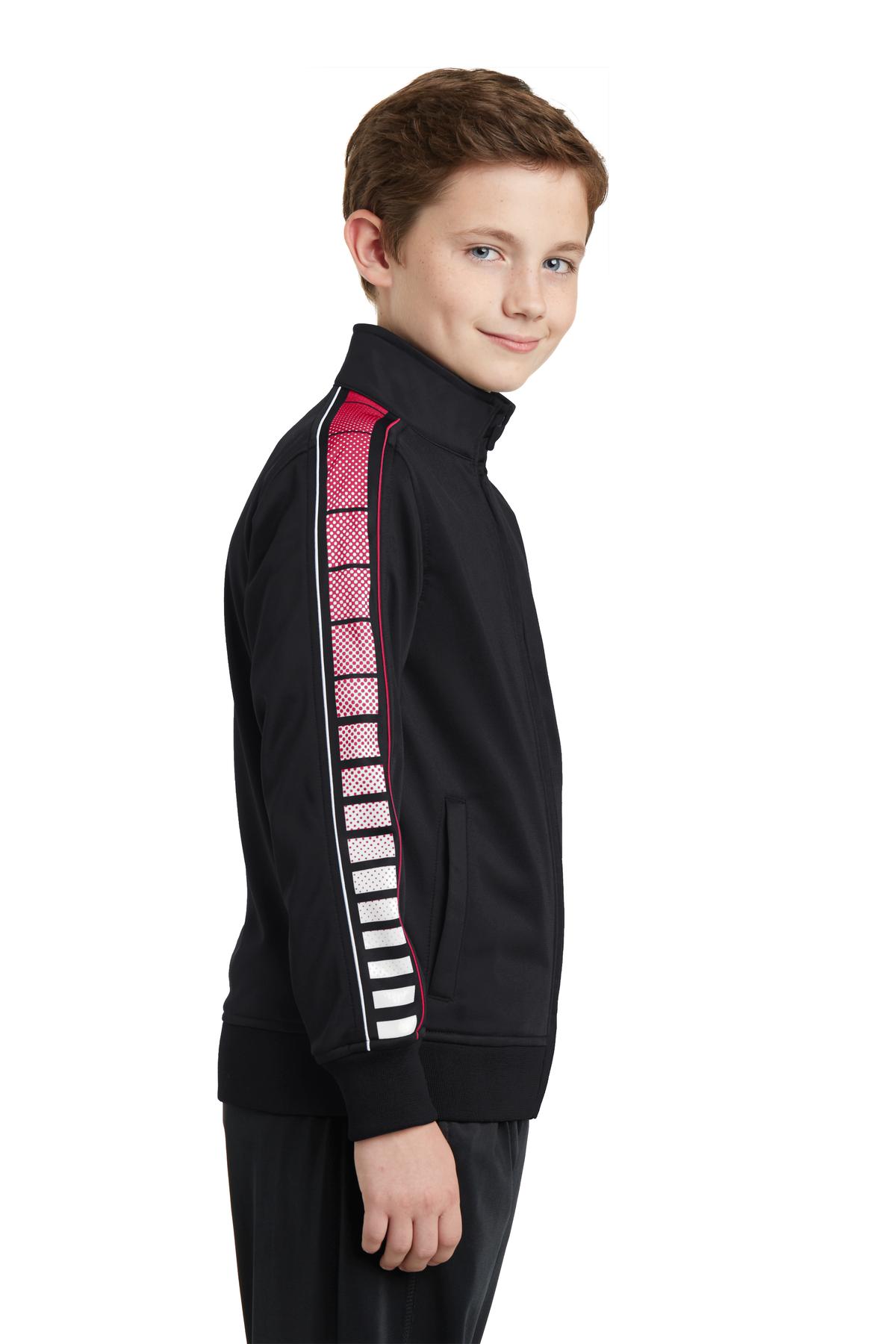 Sport-Tek YST93 Black / True Red