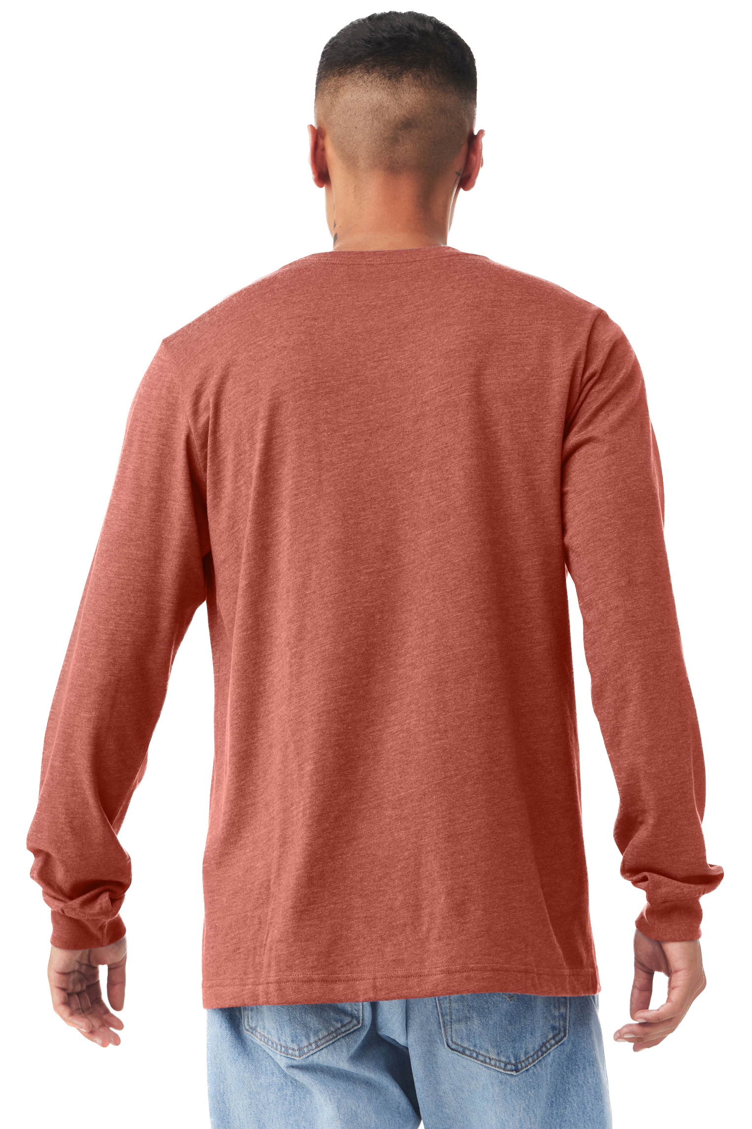 Bella + Canvas 3501CVC Heather Clay