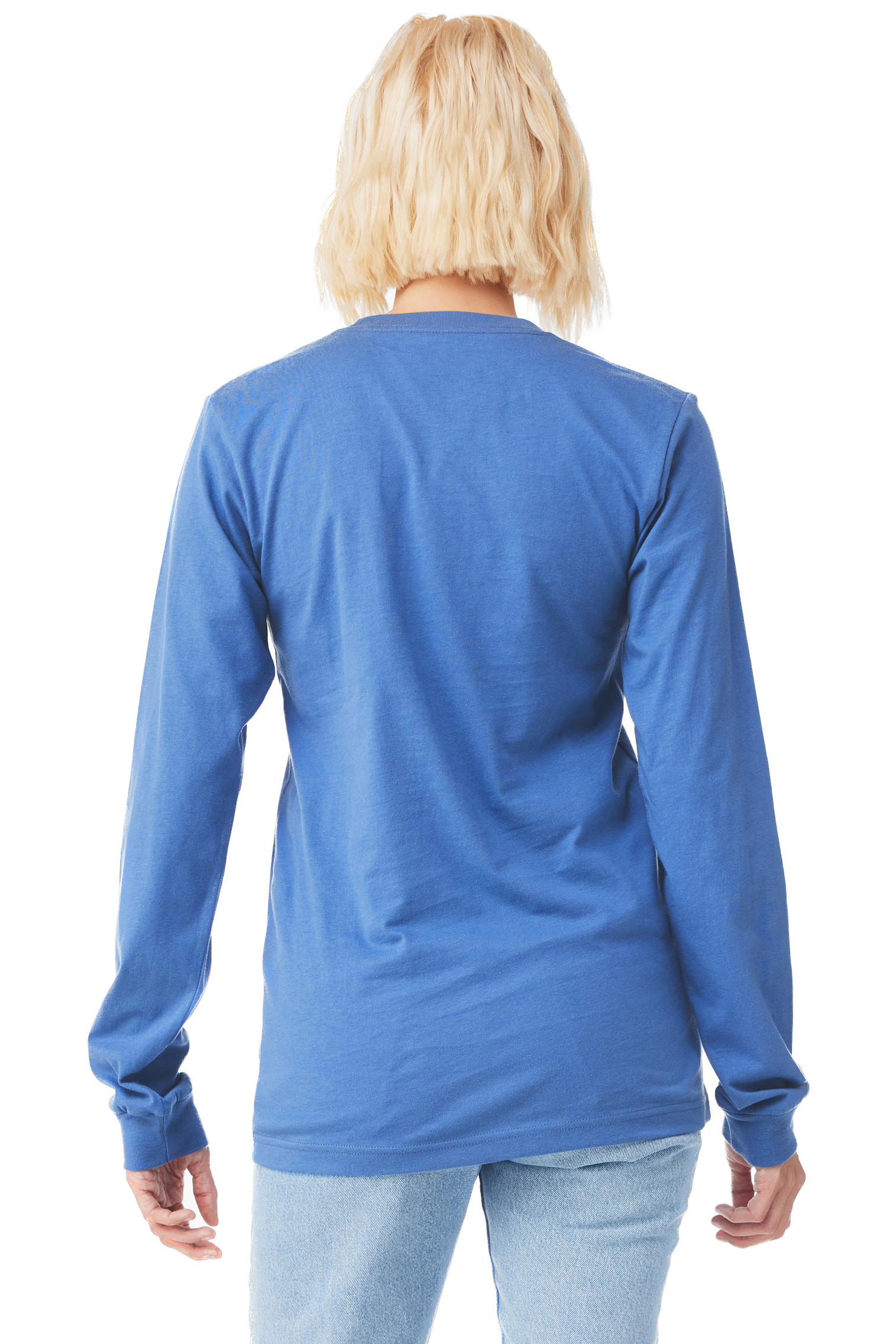 Bella + Canvas 3501CVC Heather Columbia Blue