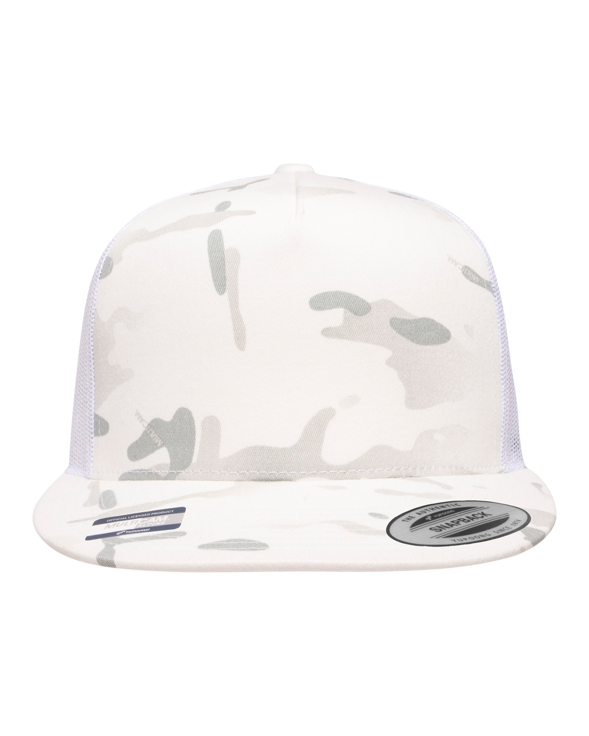 Yupoong 6006 Multicam Alpine / White