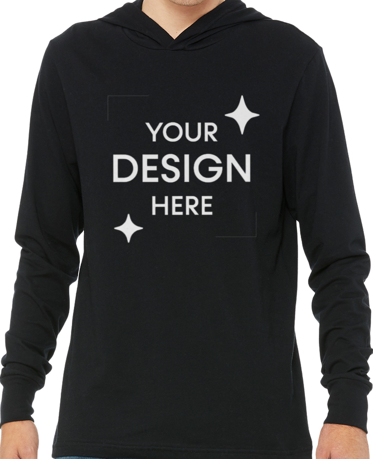 Unisex Jersey Long-Sleeve Hoodie