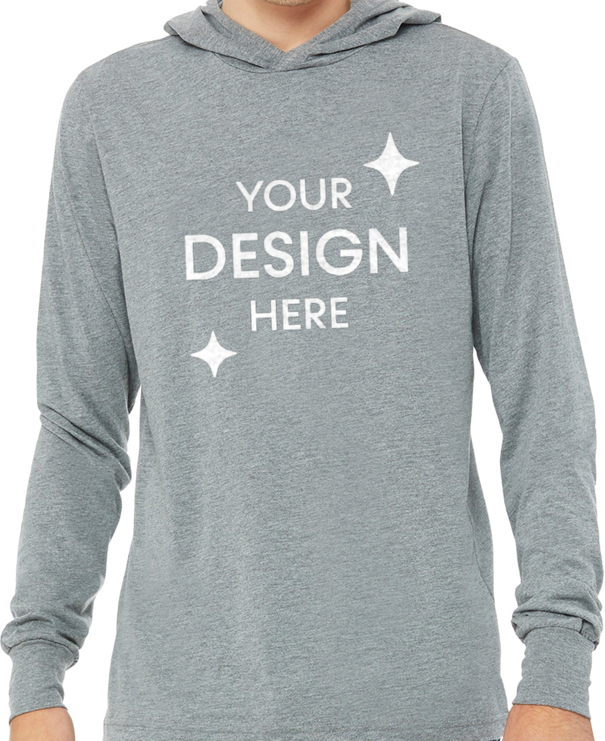 Unisex Jersey Long-Sleeve Hoodie