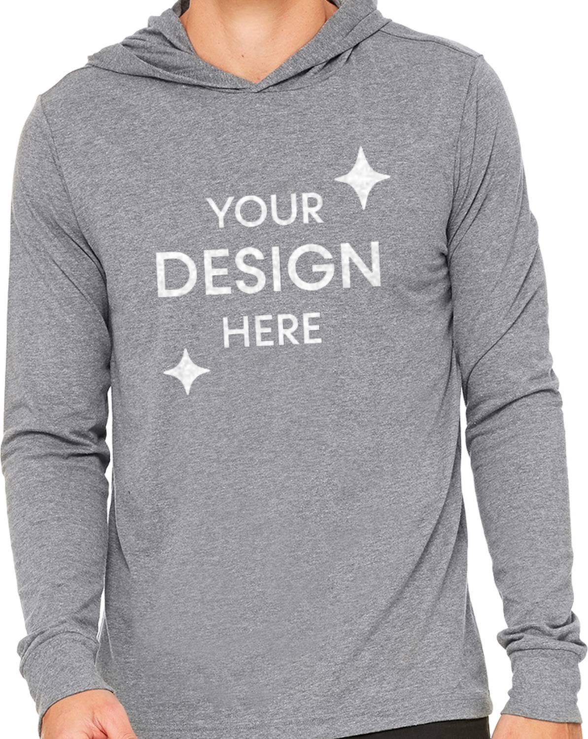 Unisex Jersey Long-Sleeve Hoodie