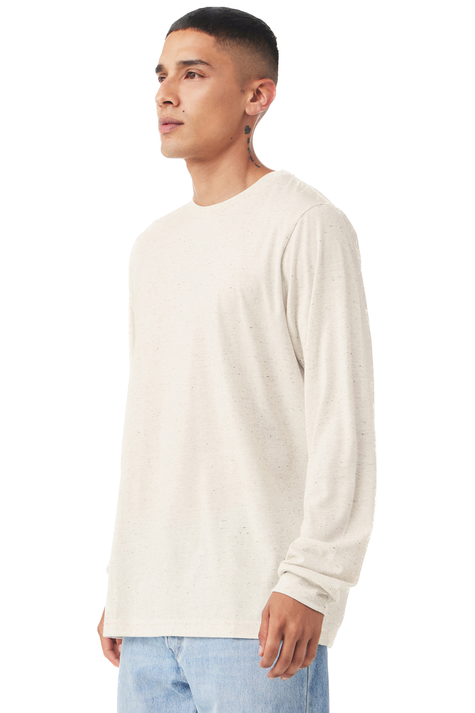 Bella + Canvas 3513 Oatmeal Triblend