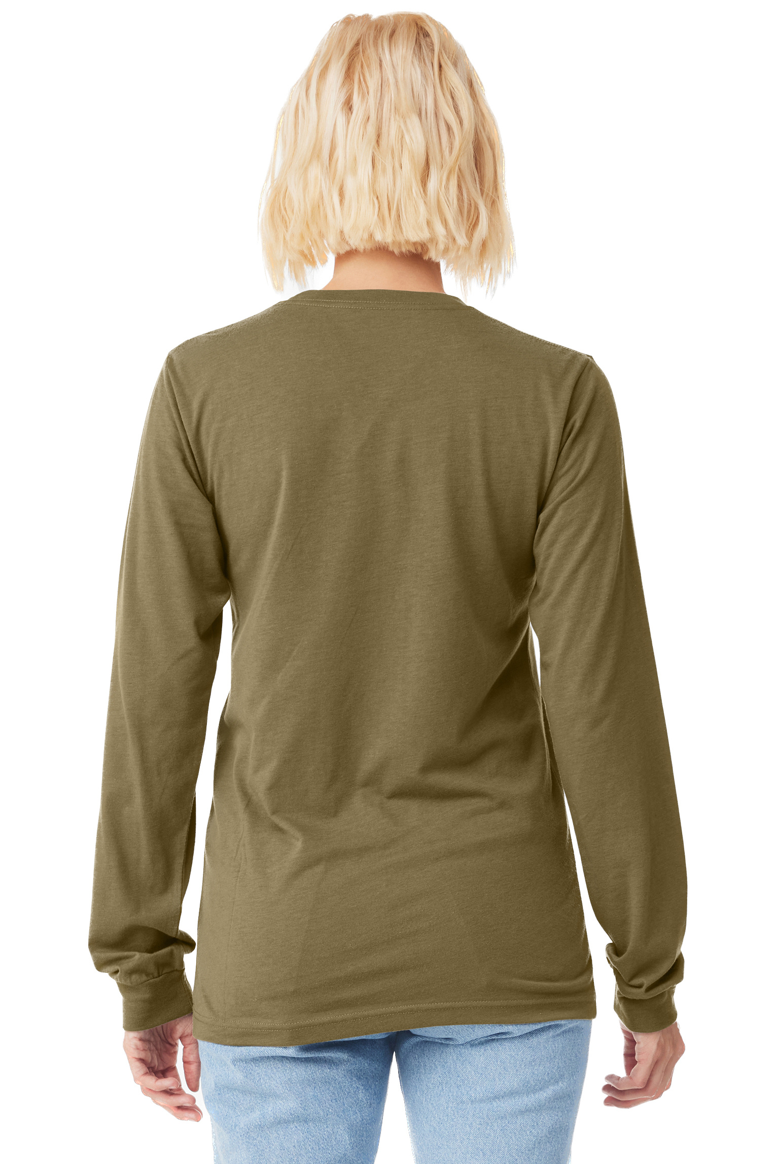 Bella + Canvas 3513 Olive Triblend