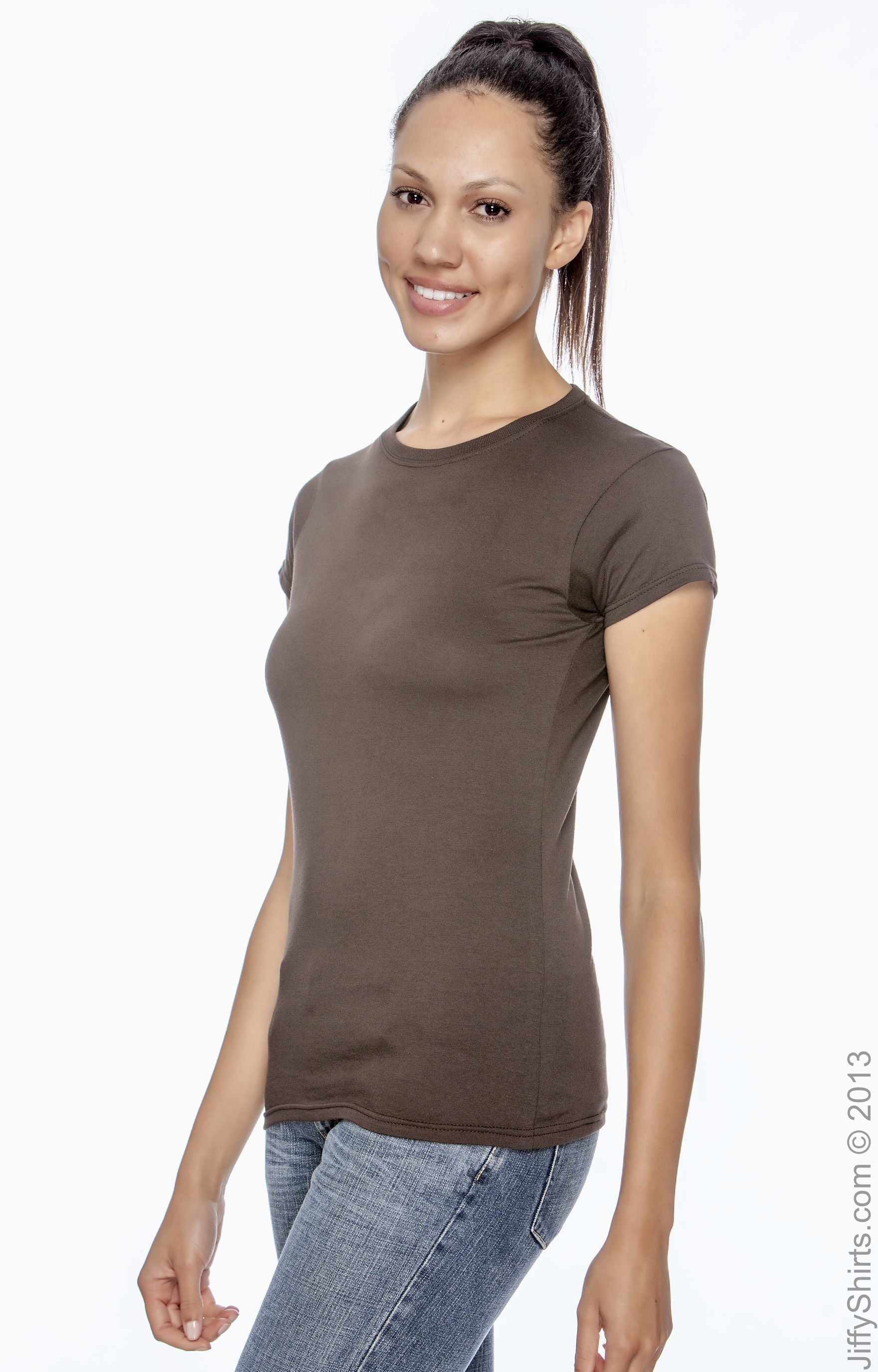 Gildan G640L Dark Chocolate