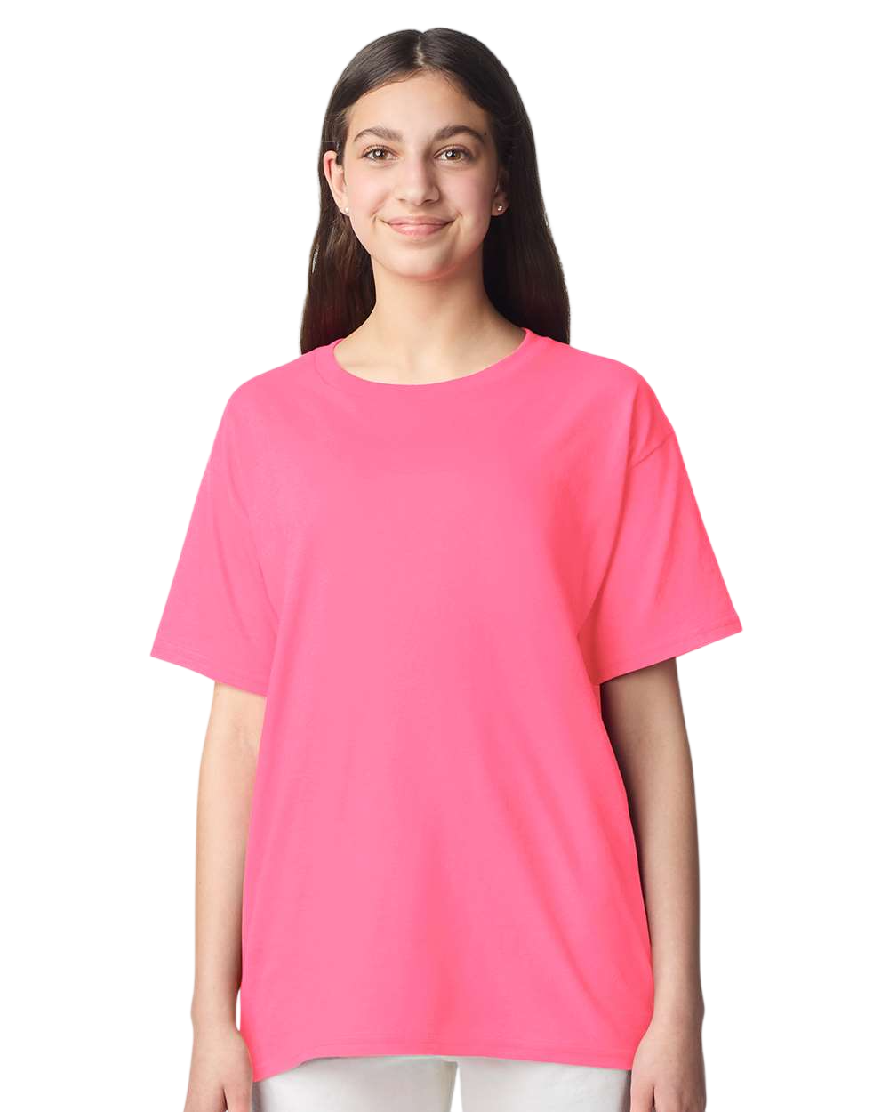 Gildan G300B Safety Pink