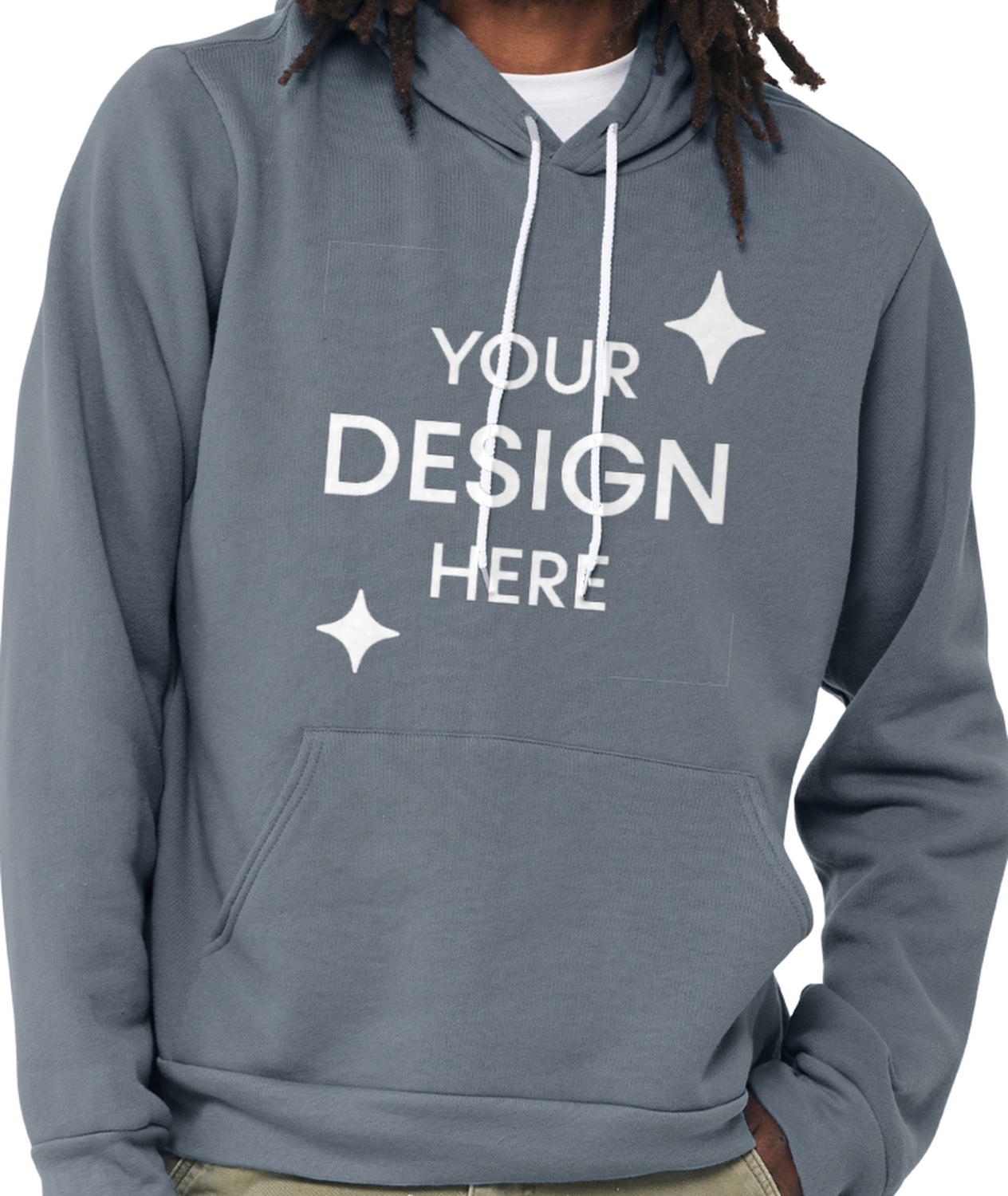 Unisex Sponge Fleece Pullover Hoodie
