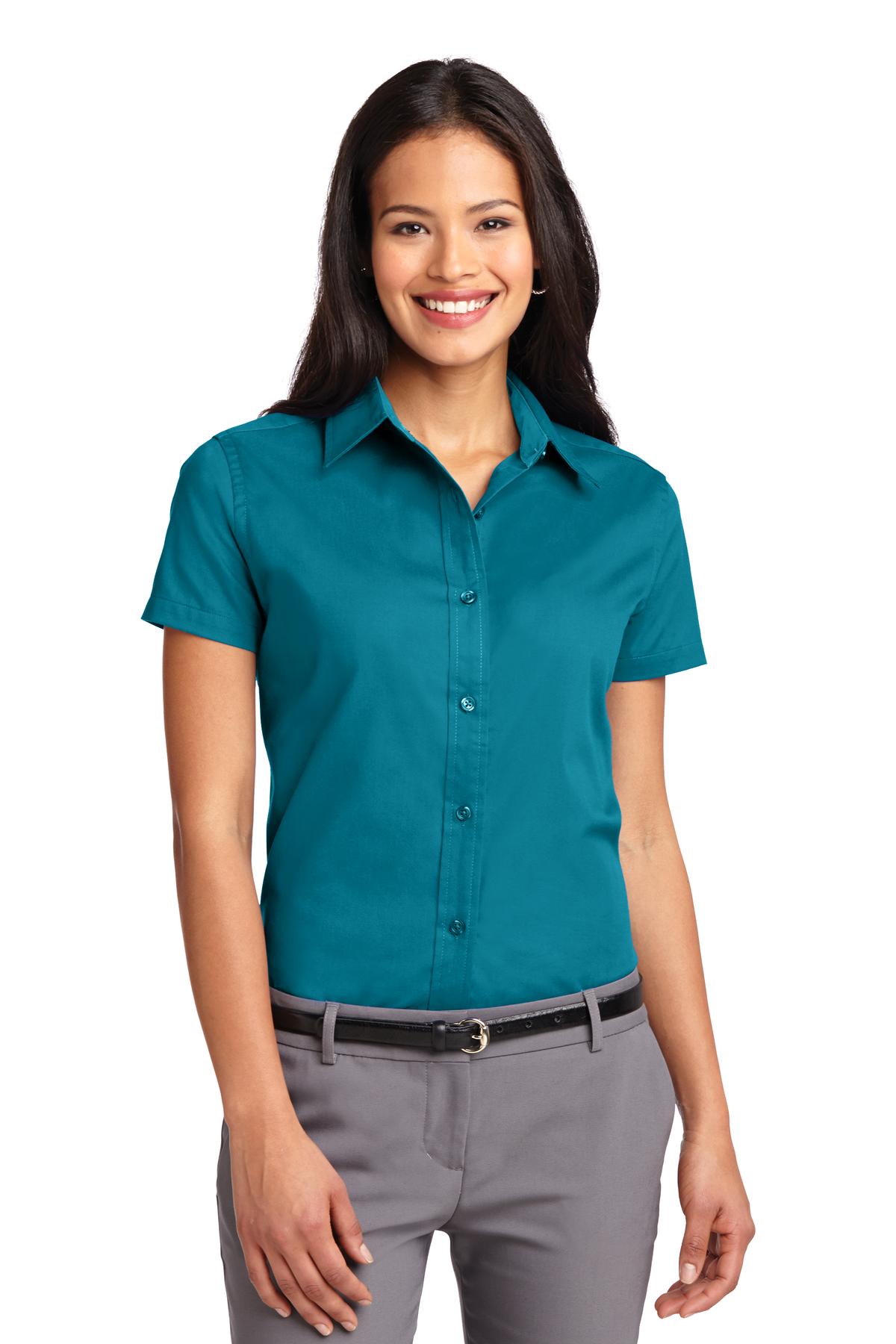 Port Authority L508 Teal Green