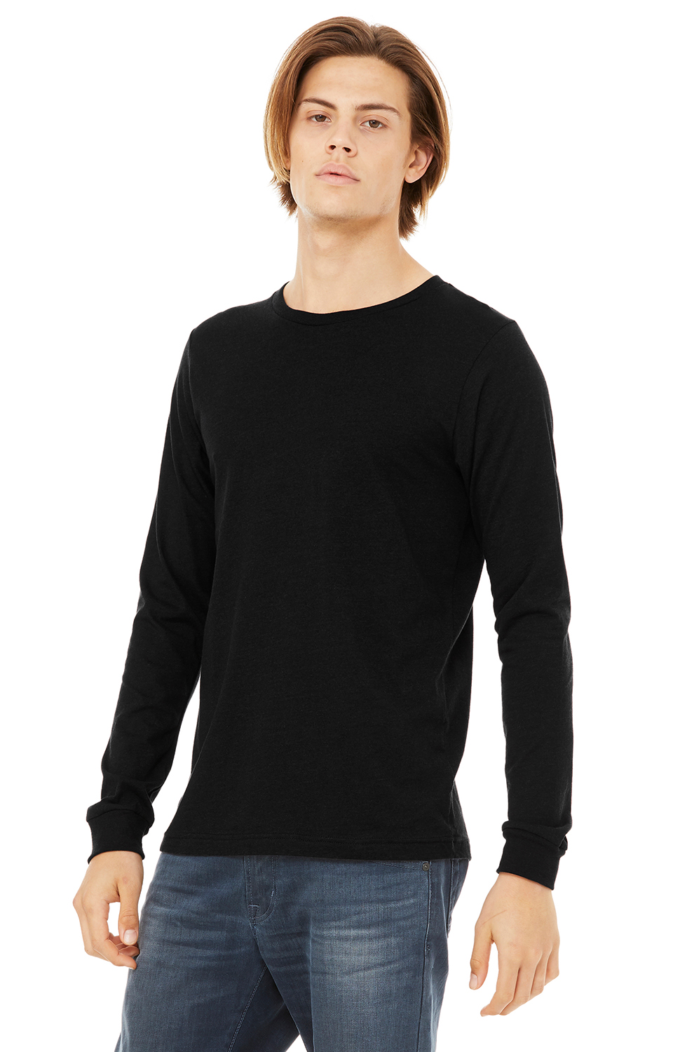 Bella + Canvas 3501CVC Heather Black