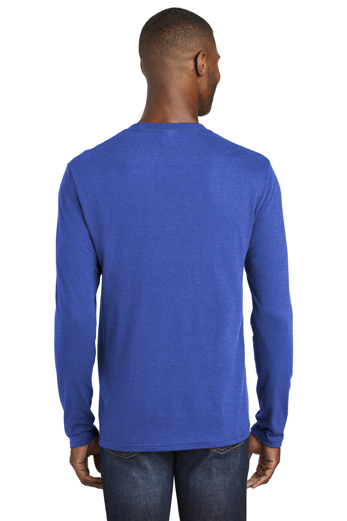 Port & Company PC455LS True Royal Heather