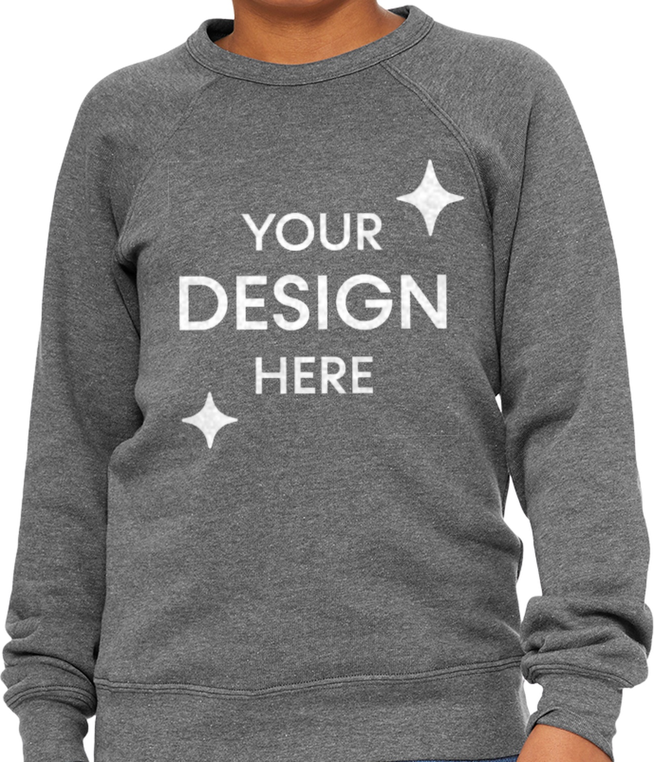 Youth Sponge Fleece Raglan Sweatshirt