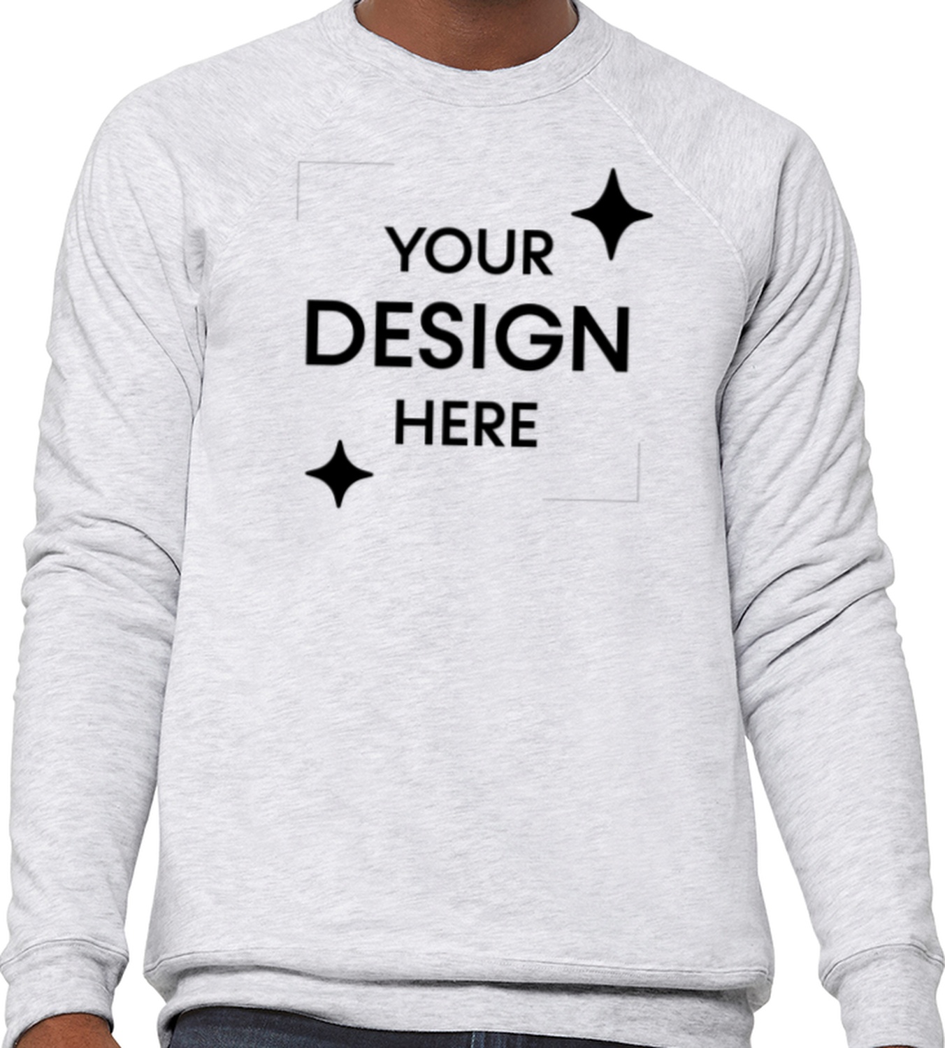 Unisex Sponge Fleece Raglan Sweatshirt