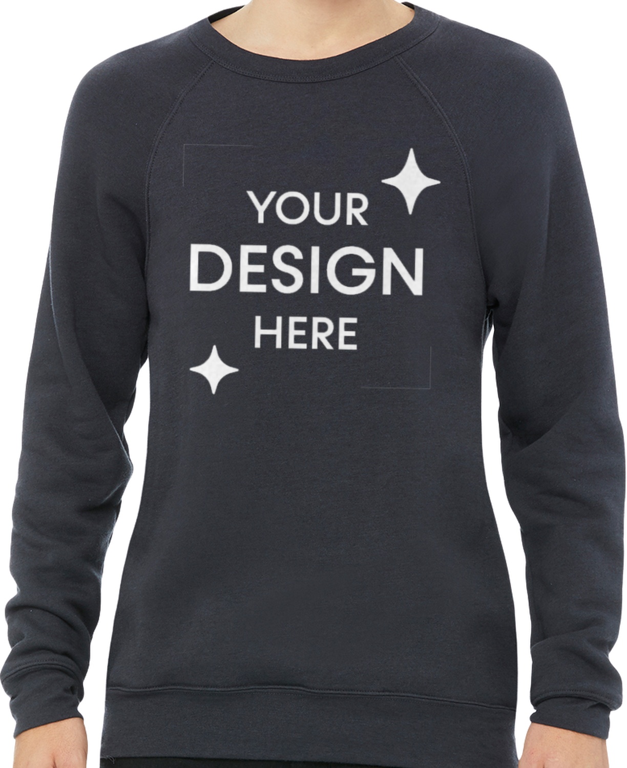 Unisex Sponge Fleece Raglan Sweatshirt