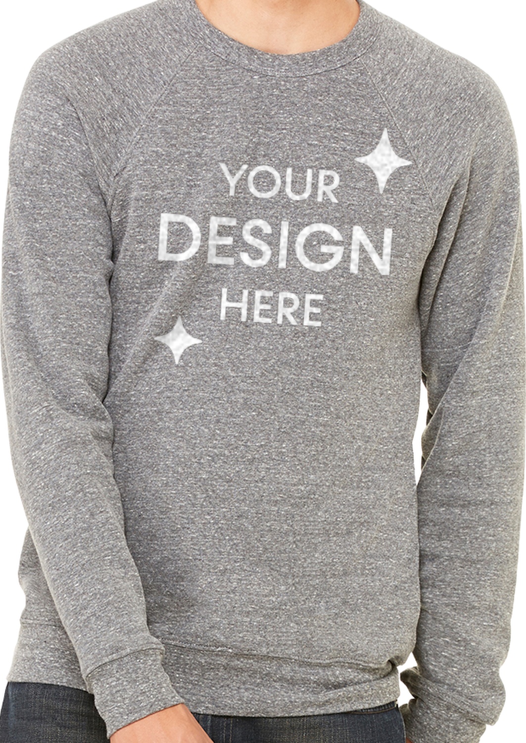 Unisex Sponge Fleece Raglan Sweatshirt