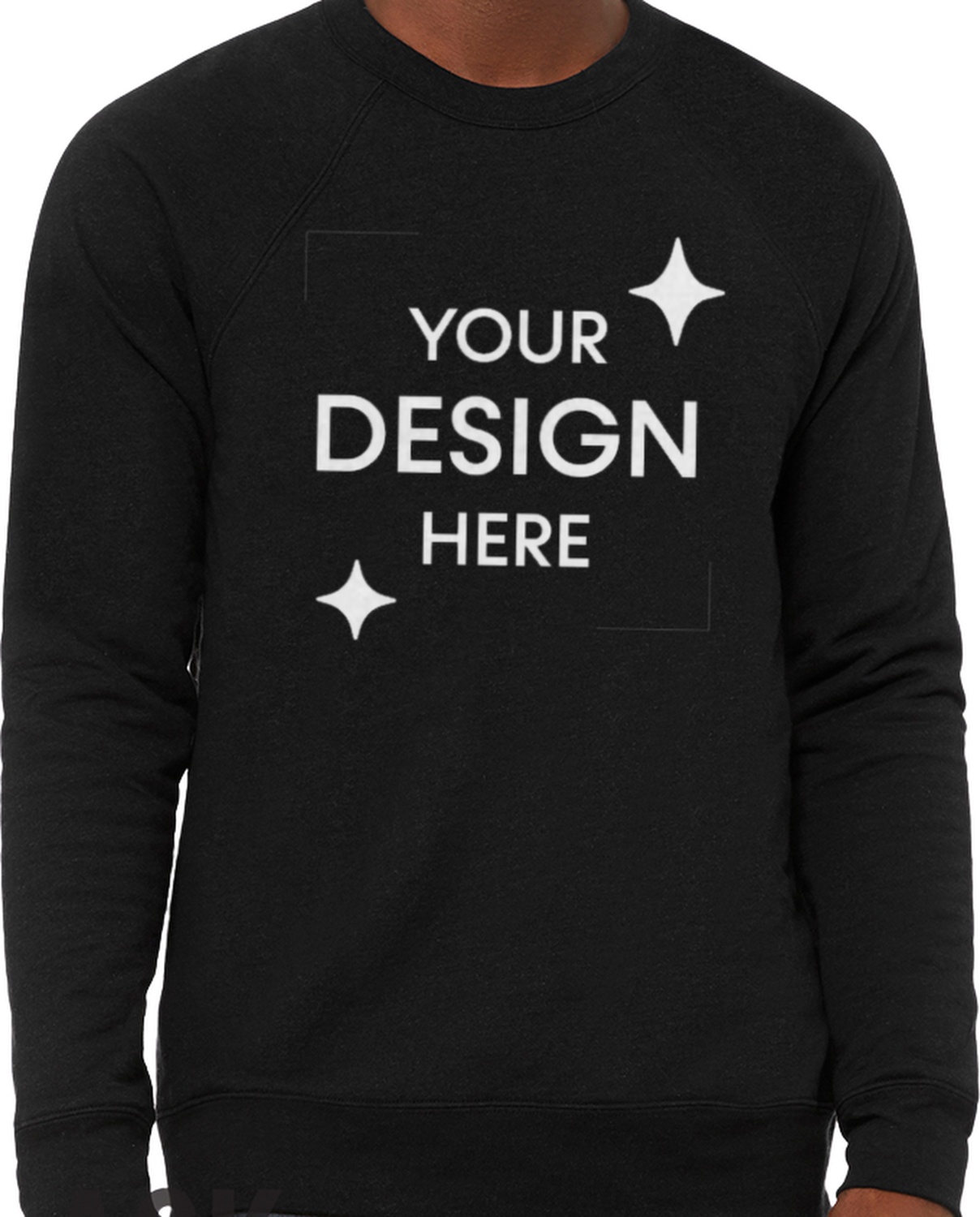 Unisex Sponge Fleece Raglan Sweatshirt