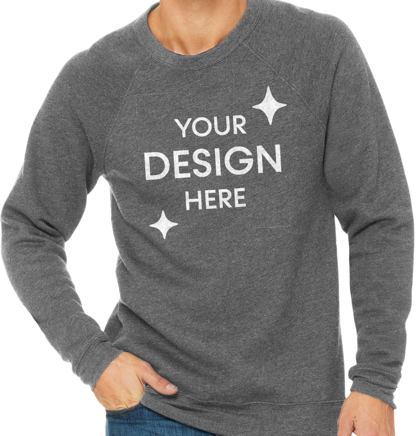 Unisex Sponge Fleece Raglan Sweatshirt
