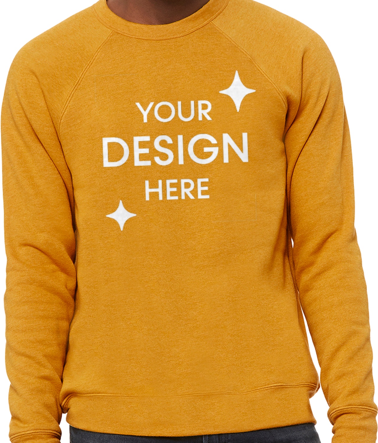 Unisex Sponge Fleece Raglan Sweatshirt