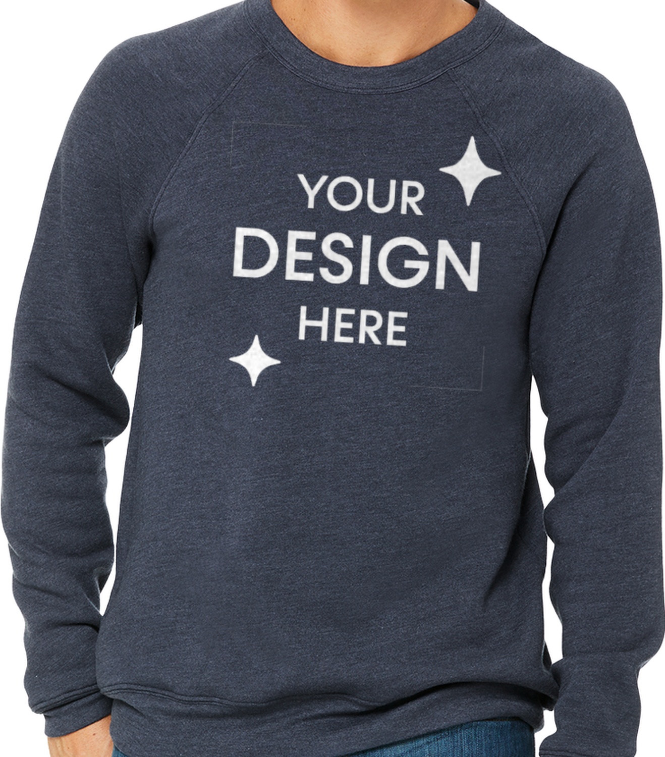 Unisex Sponge Fleece Raglan Sweatshirt
