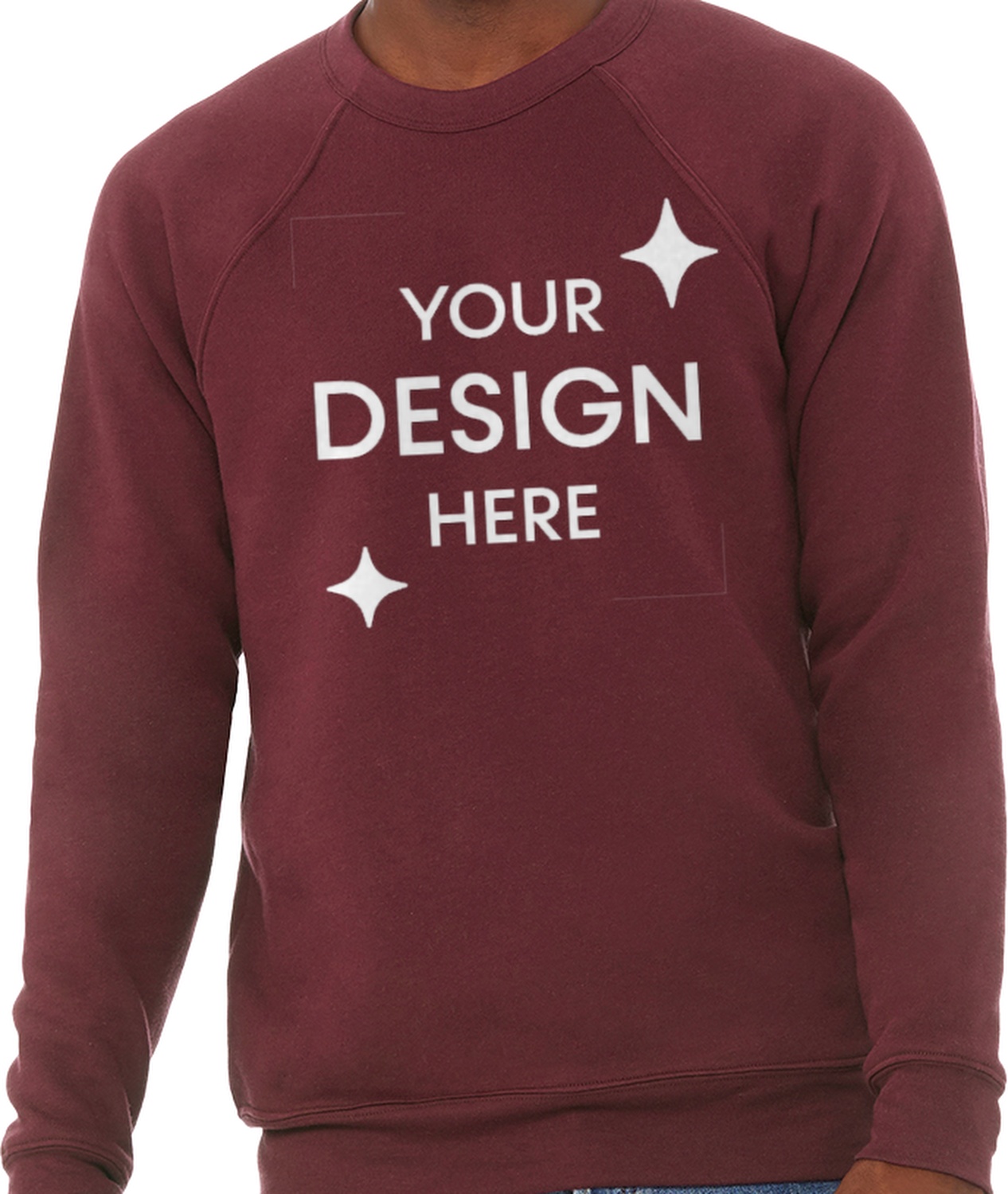 Unisex Sponge Fleece Raglan Sweatshirt