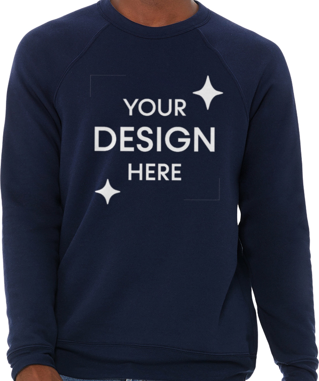 Unisex Sponge Fleece Raglan Sweatshirt