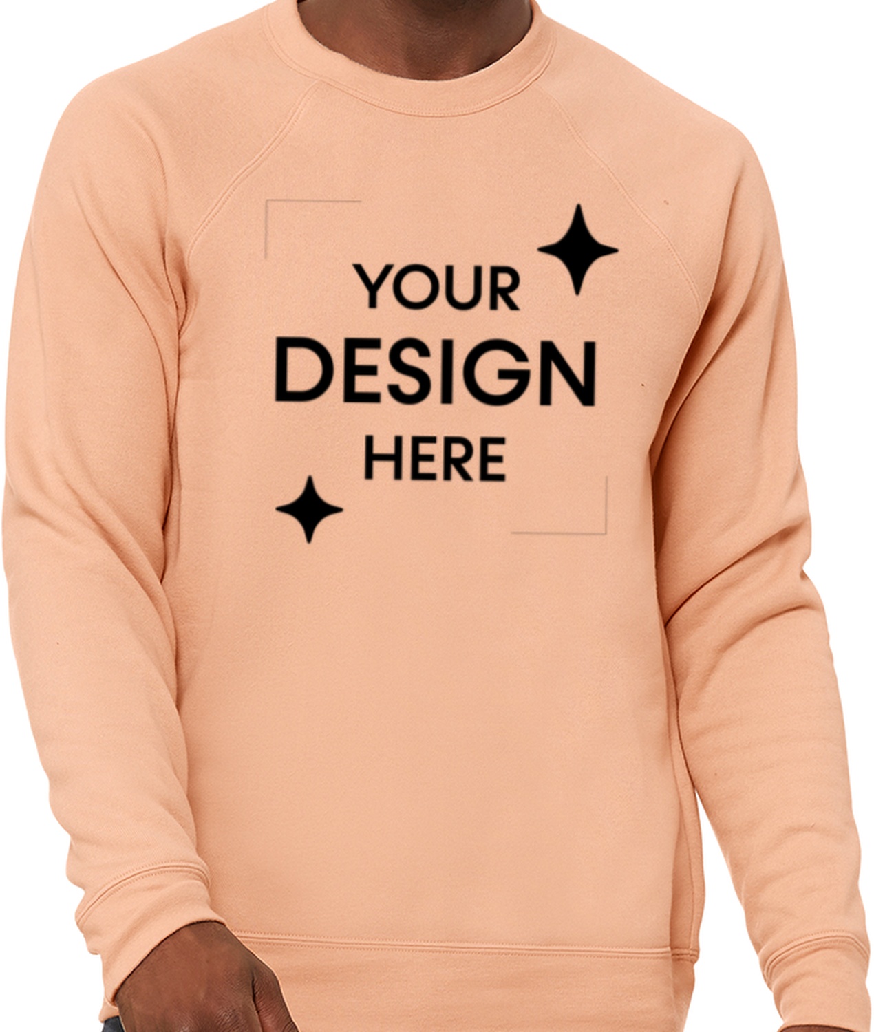 Unisex Sponge Fleece Raglan Sweatshirt