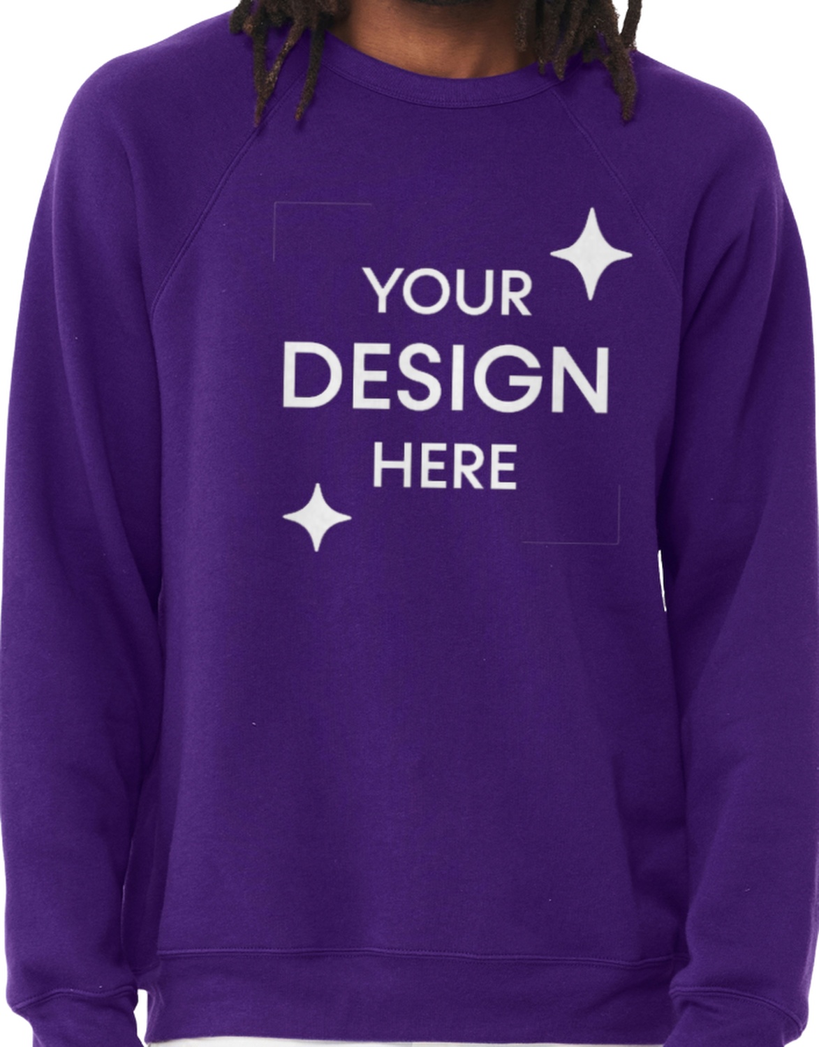 Unisex Sponge Fleece Raglan Sweatshirt