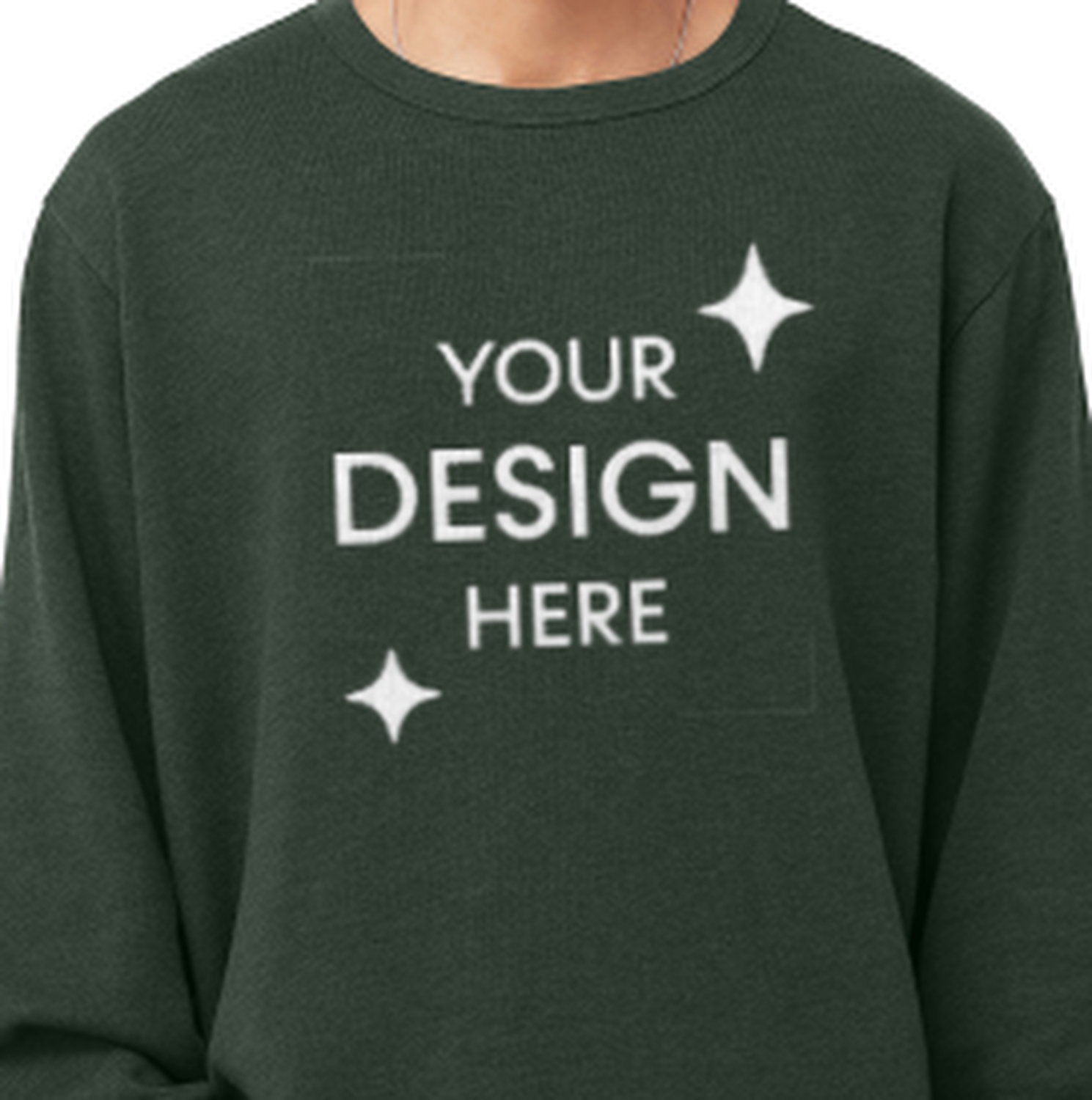 Unisex Sponge Fleece Classic Crewneck Sweatshirt
