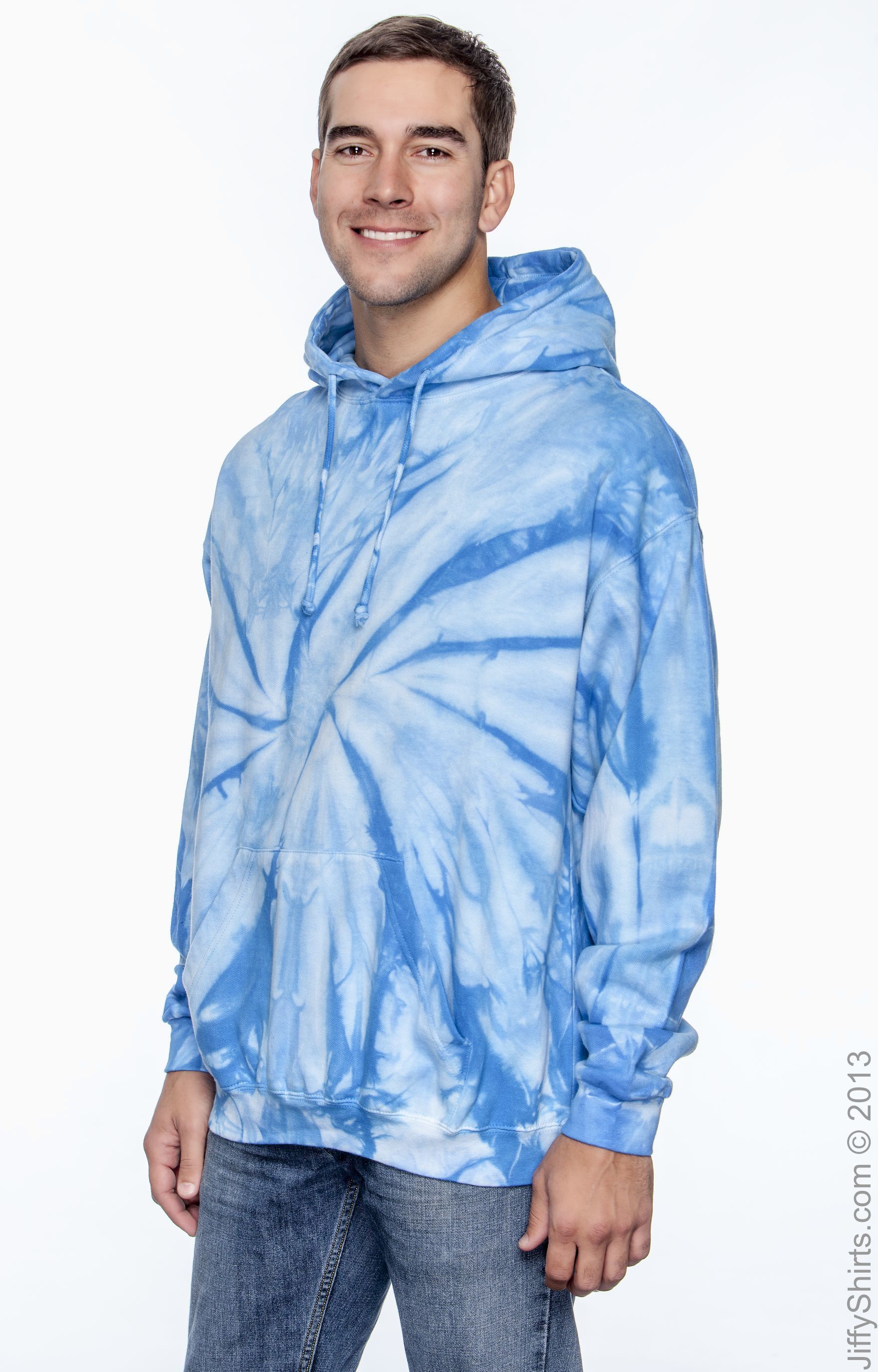 Tie-Dye CD877 Spider Baby Blue