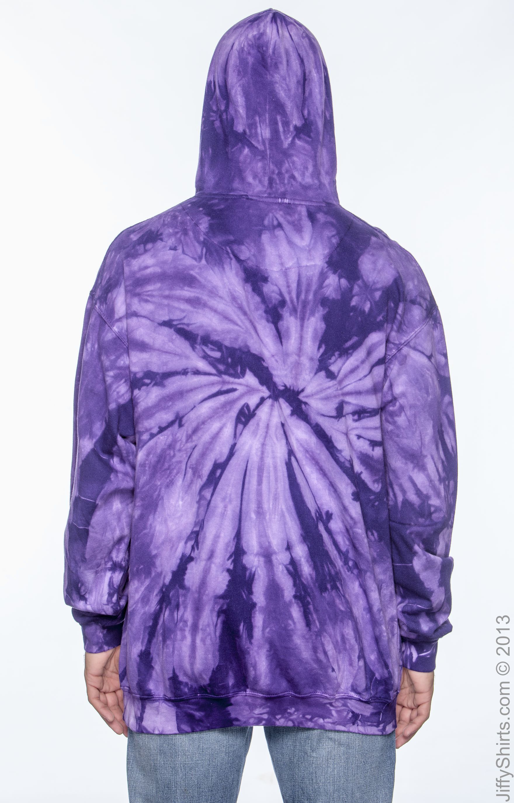 Tie-Dye CD877 Spider Purple