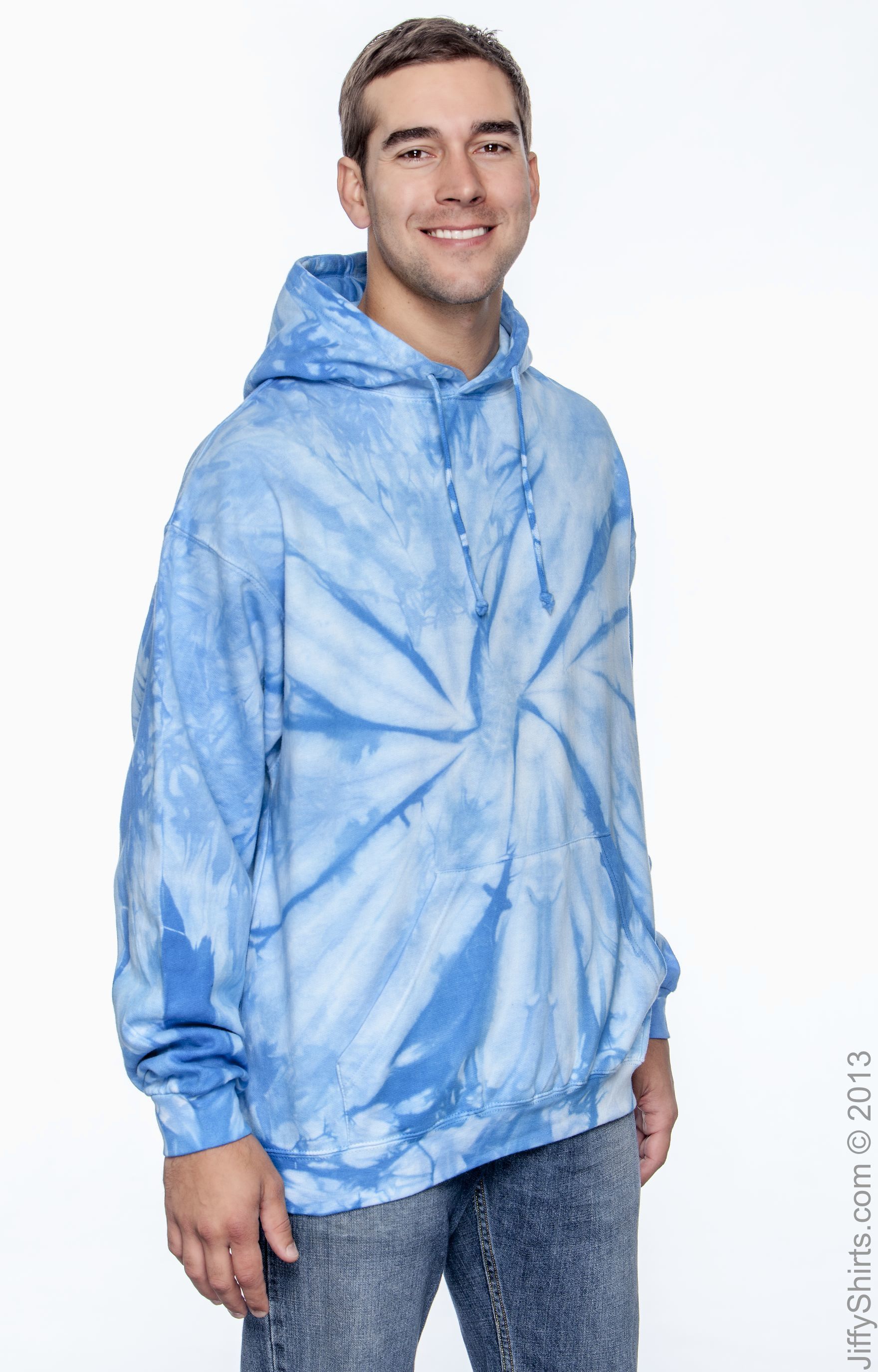 Tie-Dye CD877 Spider Baby Blue