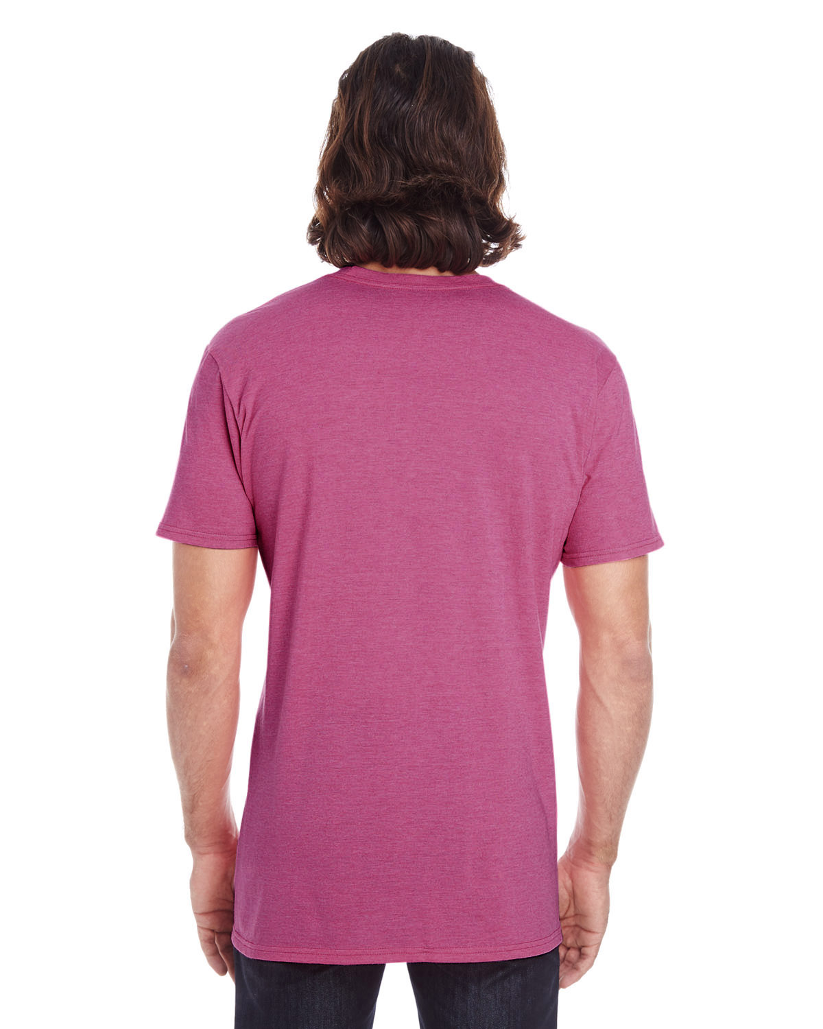 Gildan 980 Heather Raspberry
