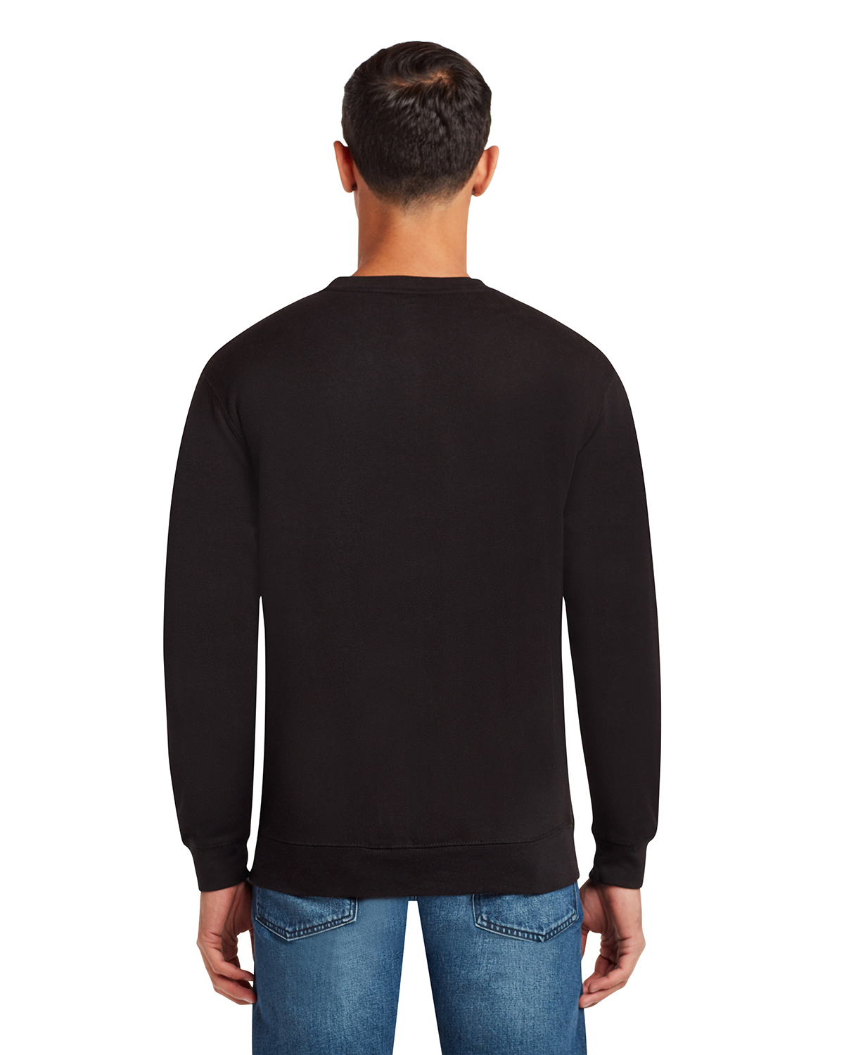 Lane Seven Unisex Premium Crewneck Sweatshirt Ls14004 Black | Jiffy