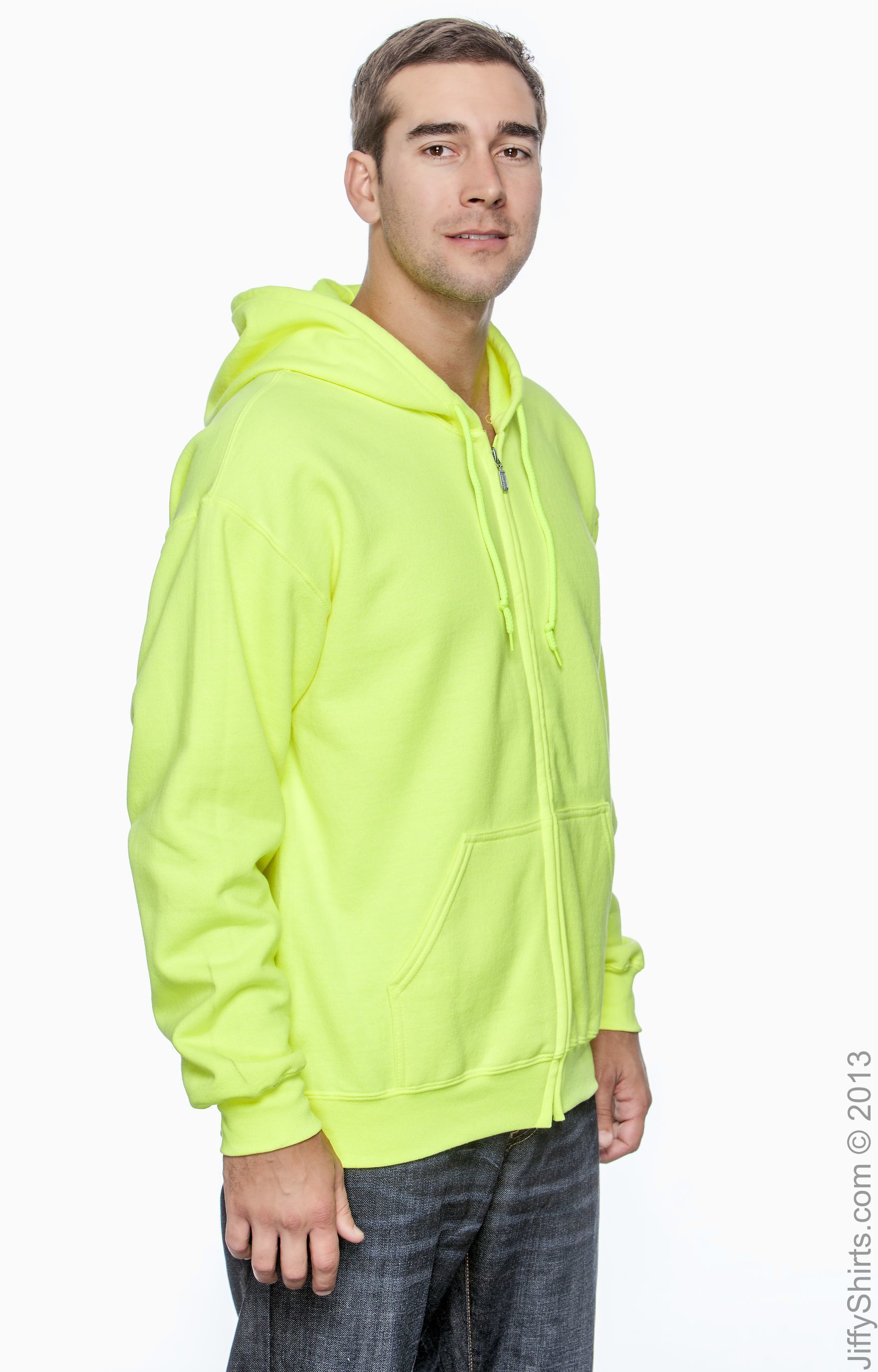 Gildan G126 High Viz Safety Green