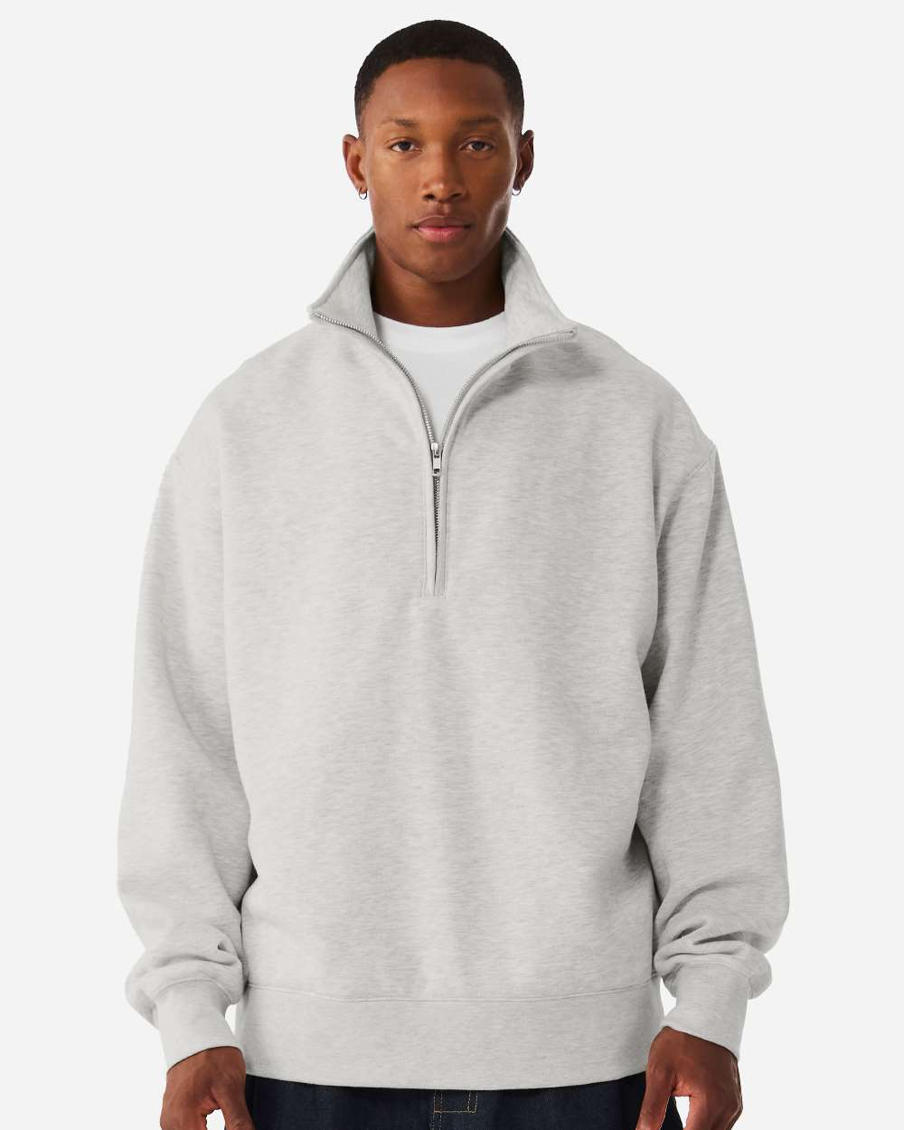 Bella + Canvas 4740 Heather Vintage Gray