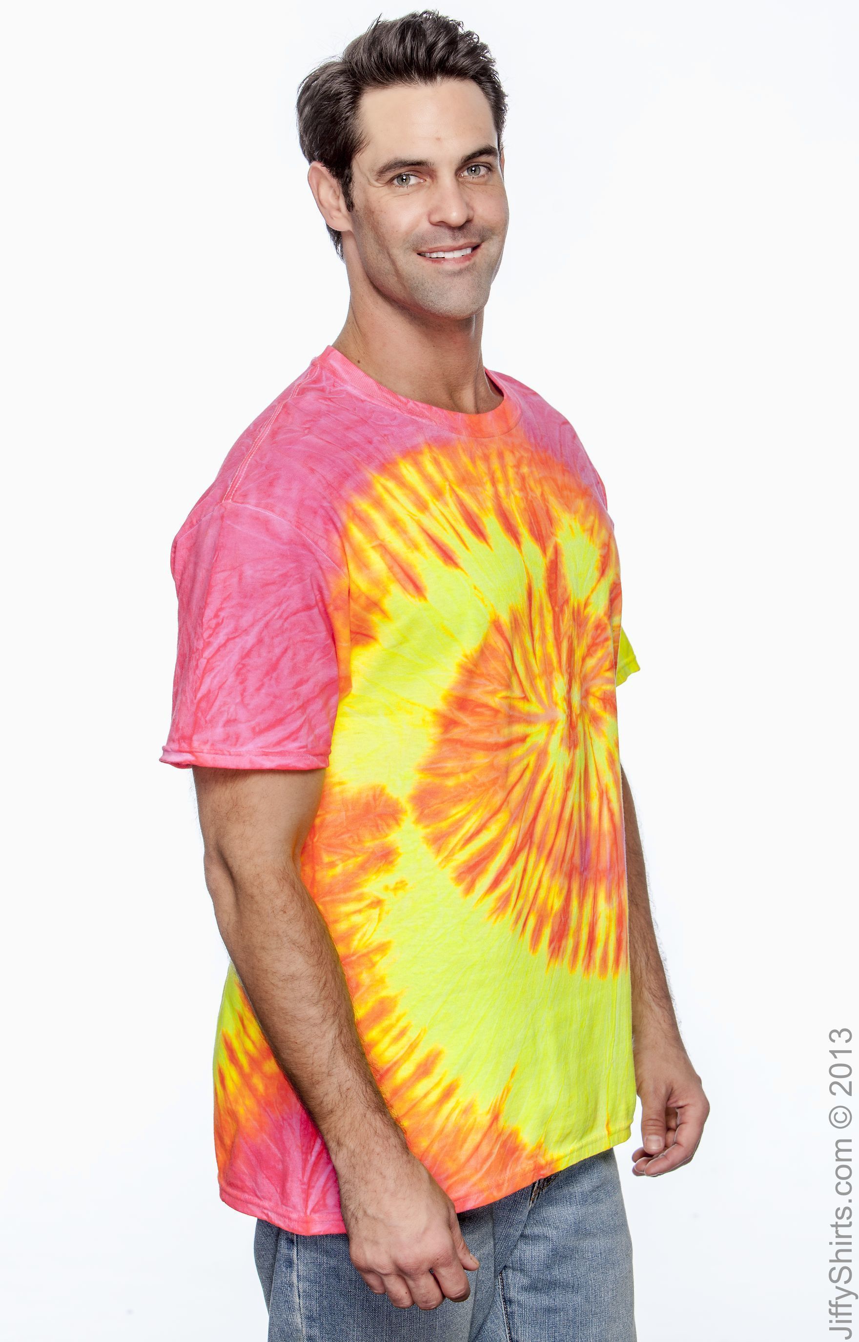 Tie-Dye CD100 Fluorescent Swirl