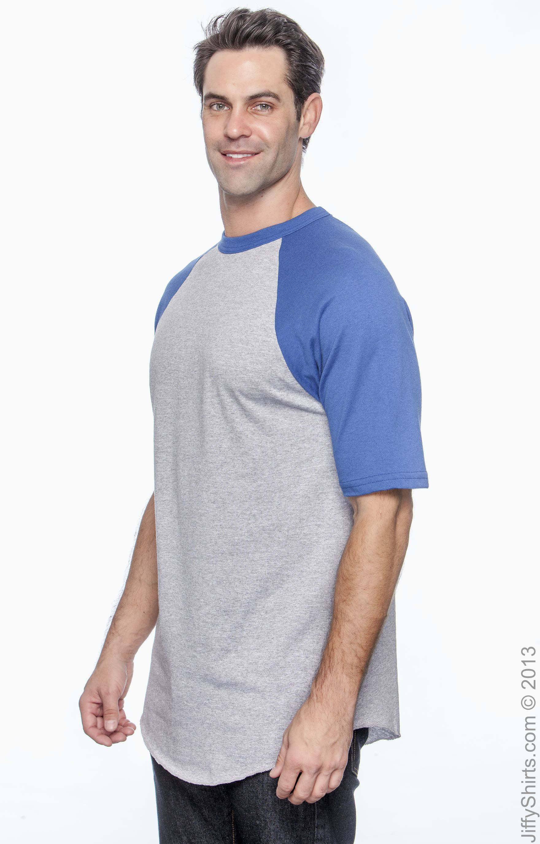 Augusta Sportswear 423 Athletic Heather / Royal