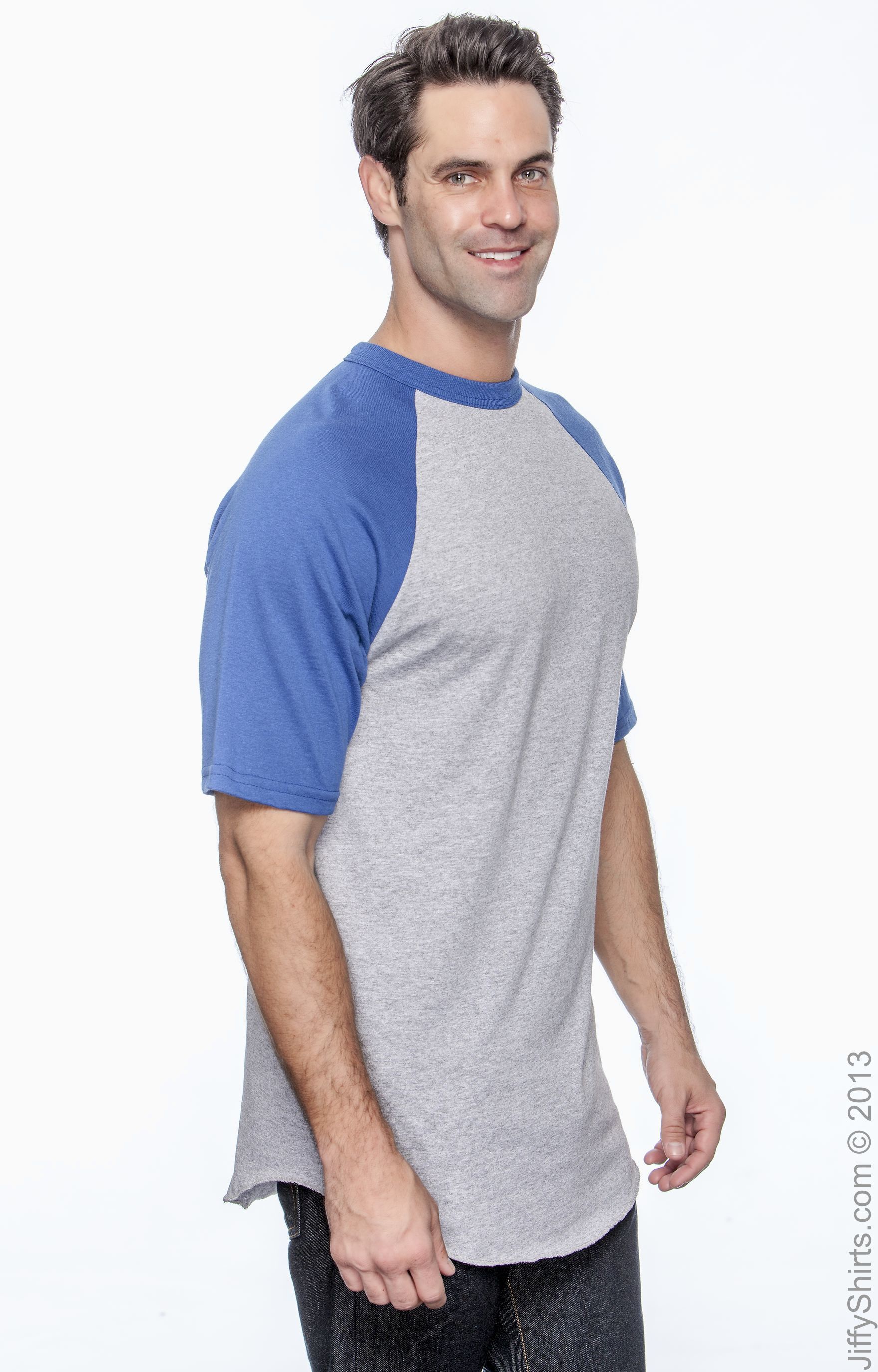 Augusta Sportswear 423 Athletic Heather / Royal